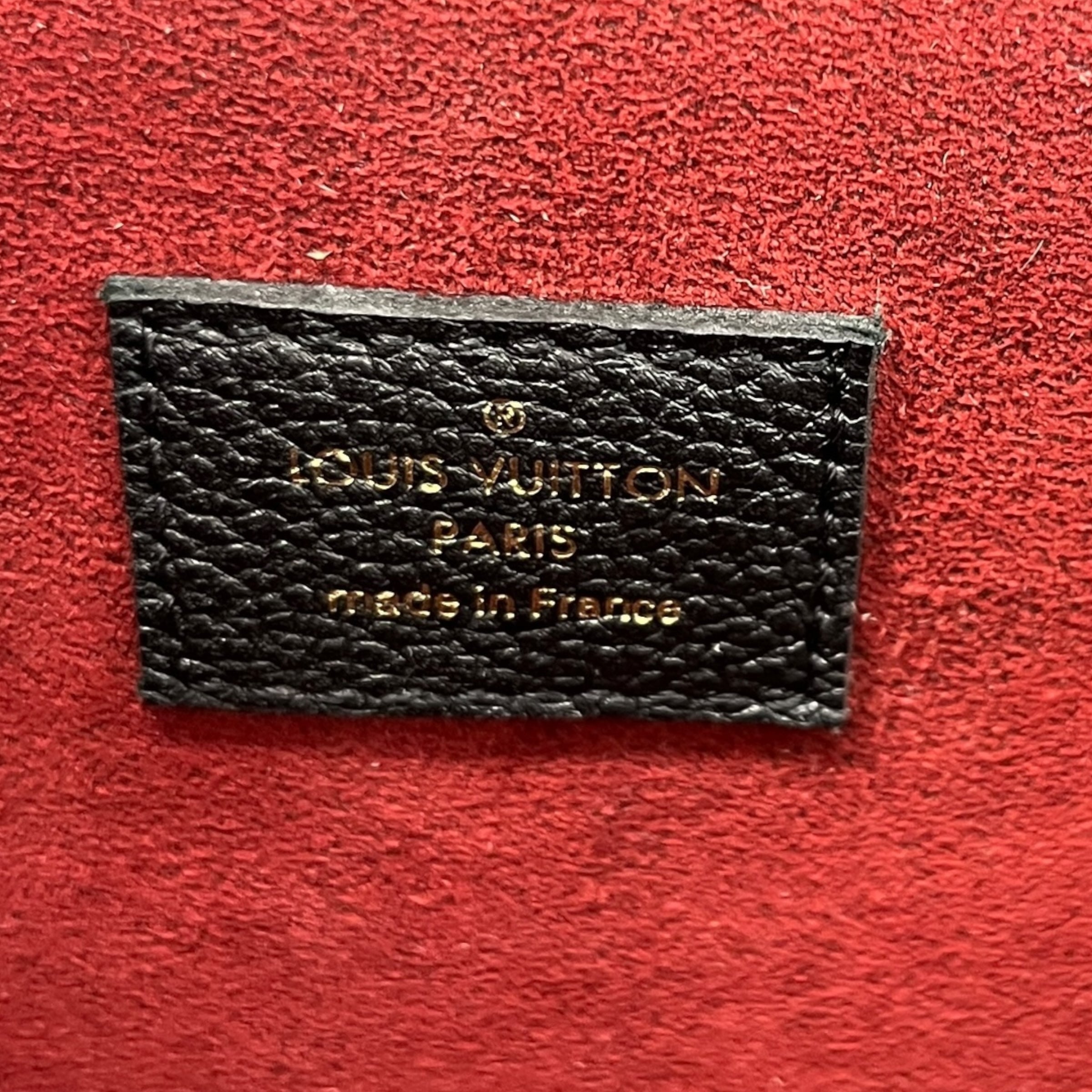 Women's Monogram Empreinte Pochette Metis Bag Black