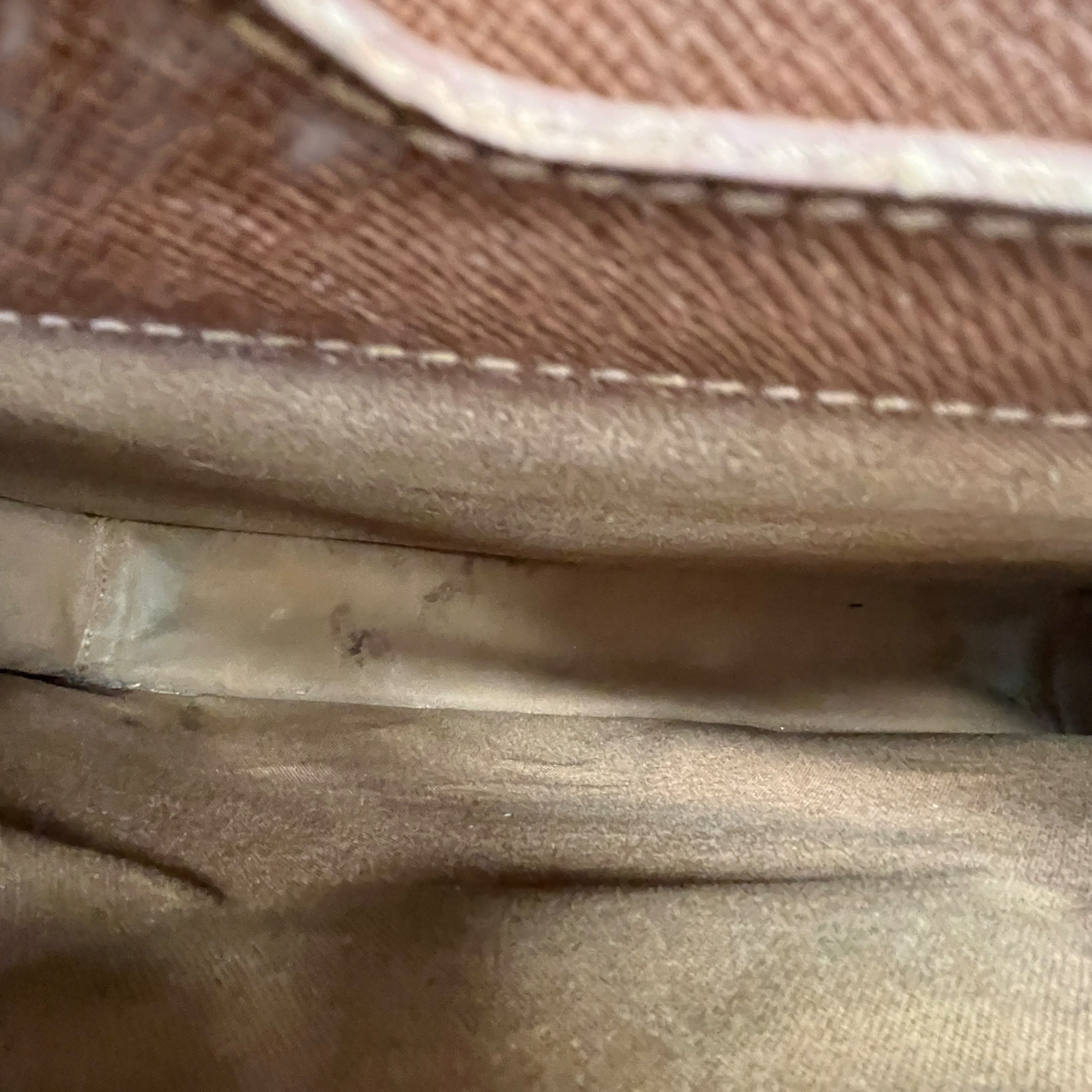 Monogram Serviette Conseiller Briefcase Bag Brown