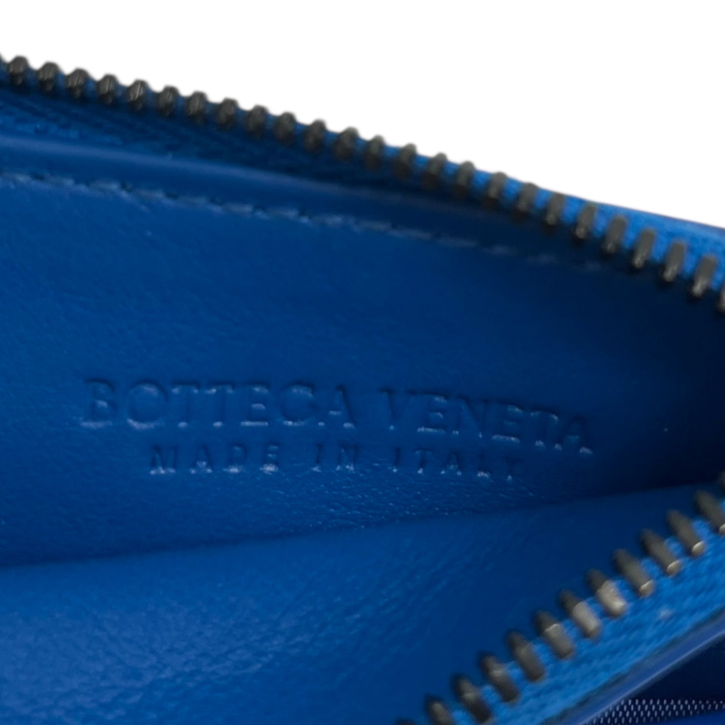 Women's Lanyard Woven Card Holder Blue