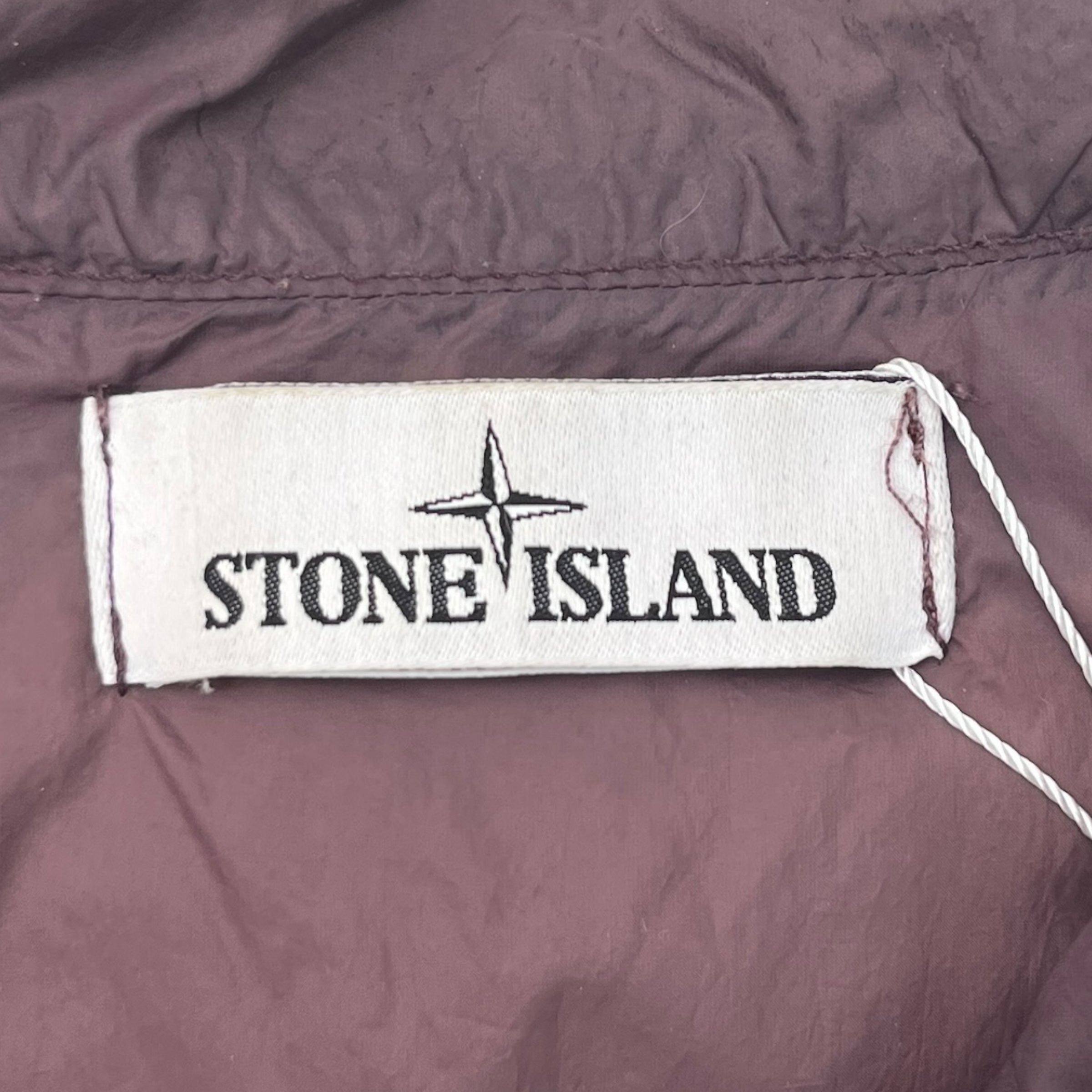 Men's Applique Logo Jacket Brown Size S