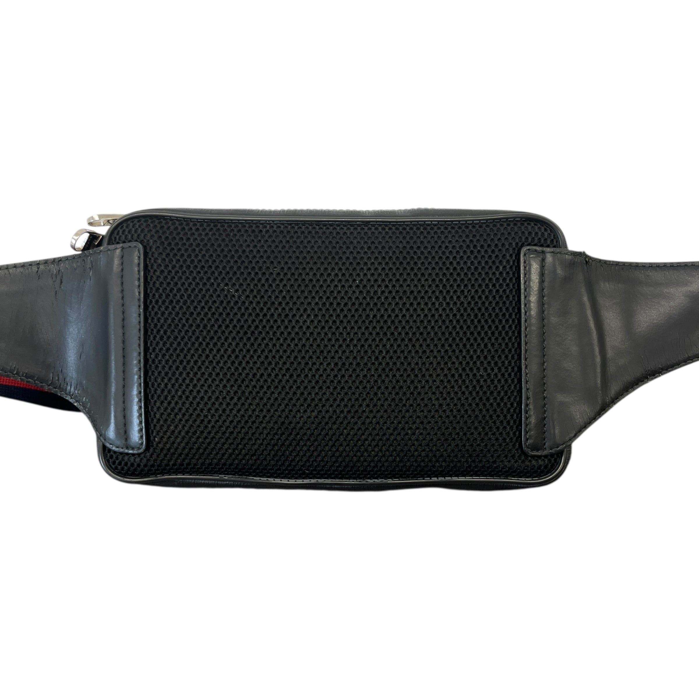 Men's Gg Supreme Belt Bag Black