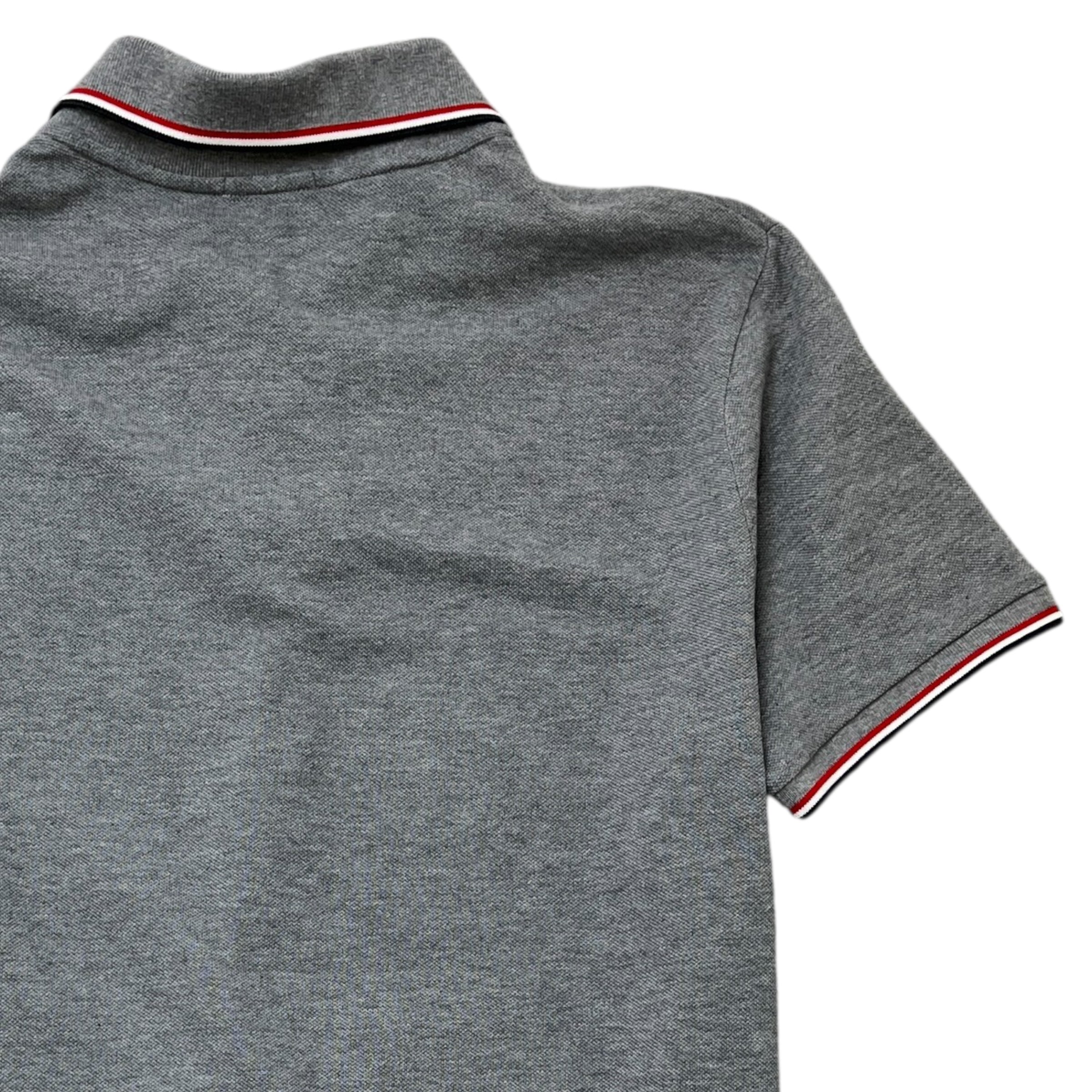 Men's Maglia Polo Shirt Grey Size XL