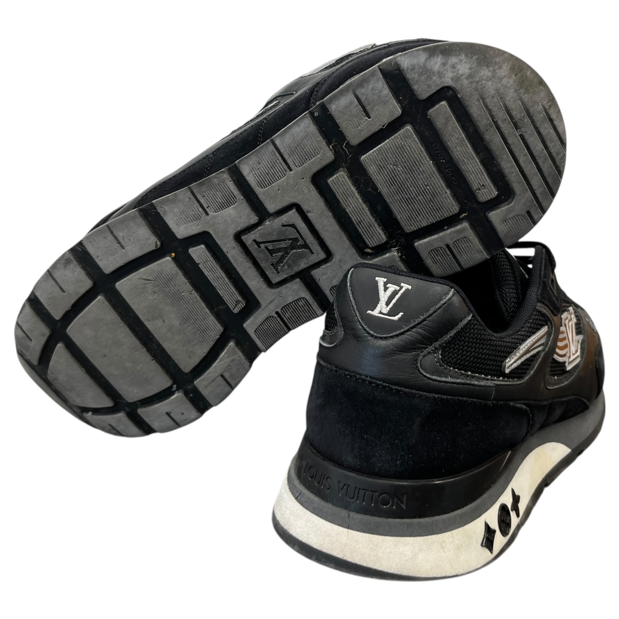 Men's Run Away Low Trainers Black Size EU 42.5 / UK 8.5