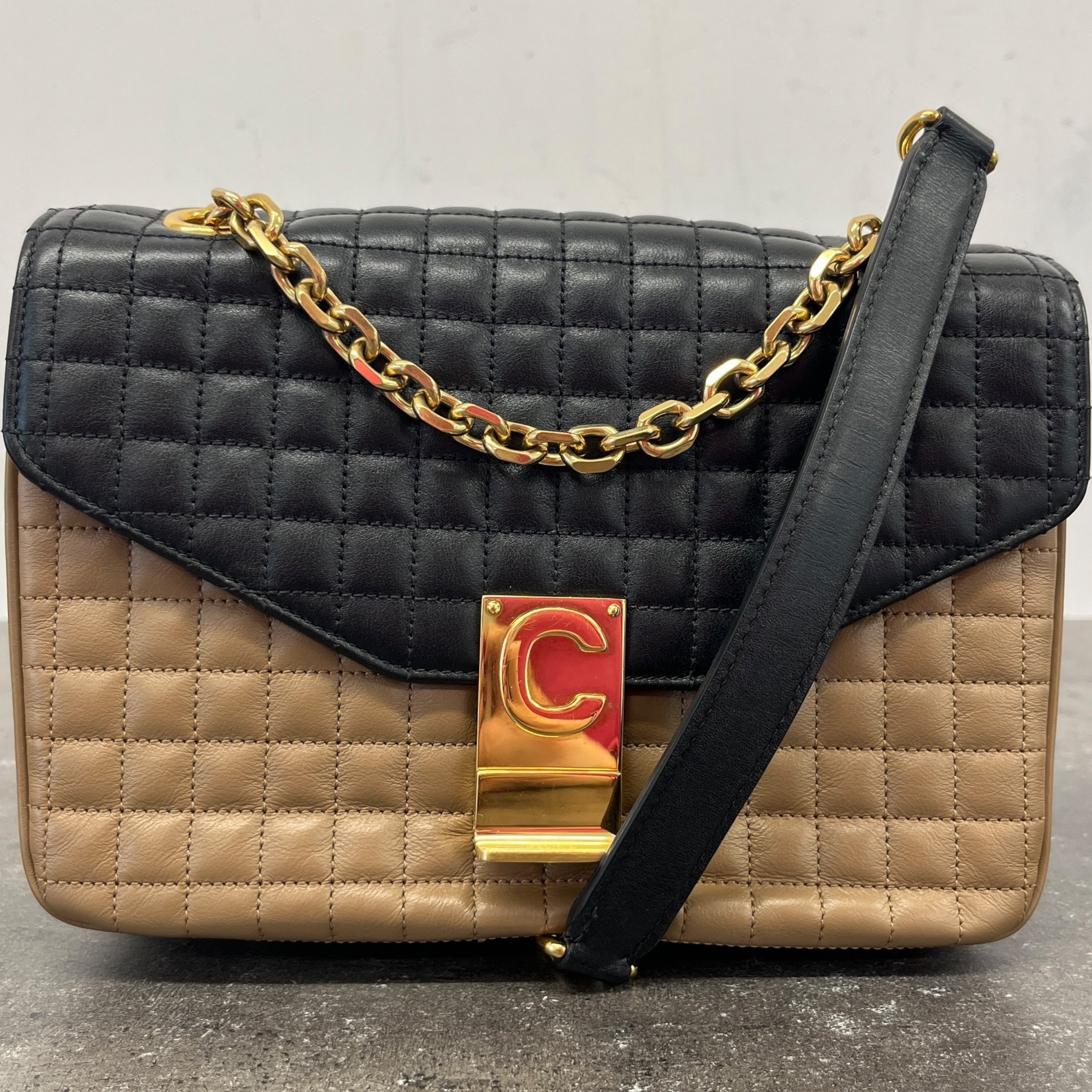 Women's Medium C Bag Beige