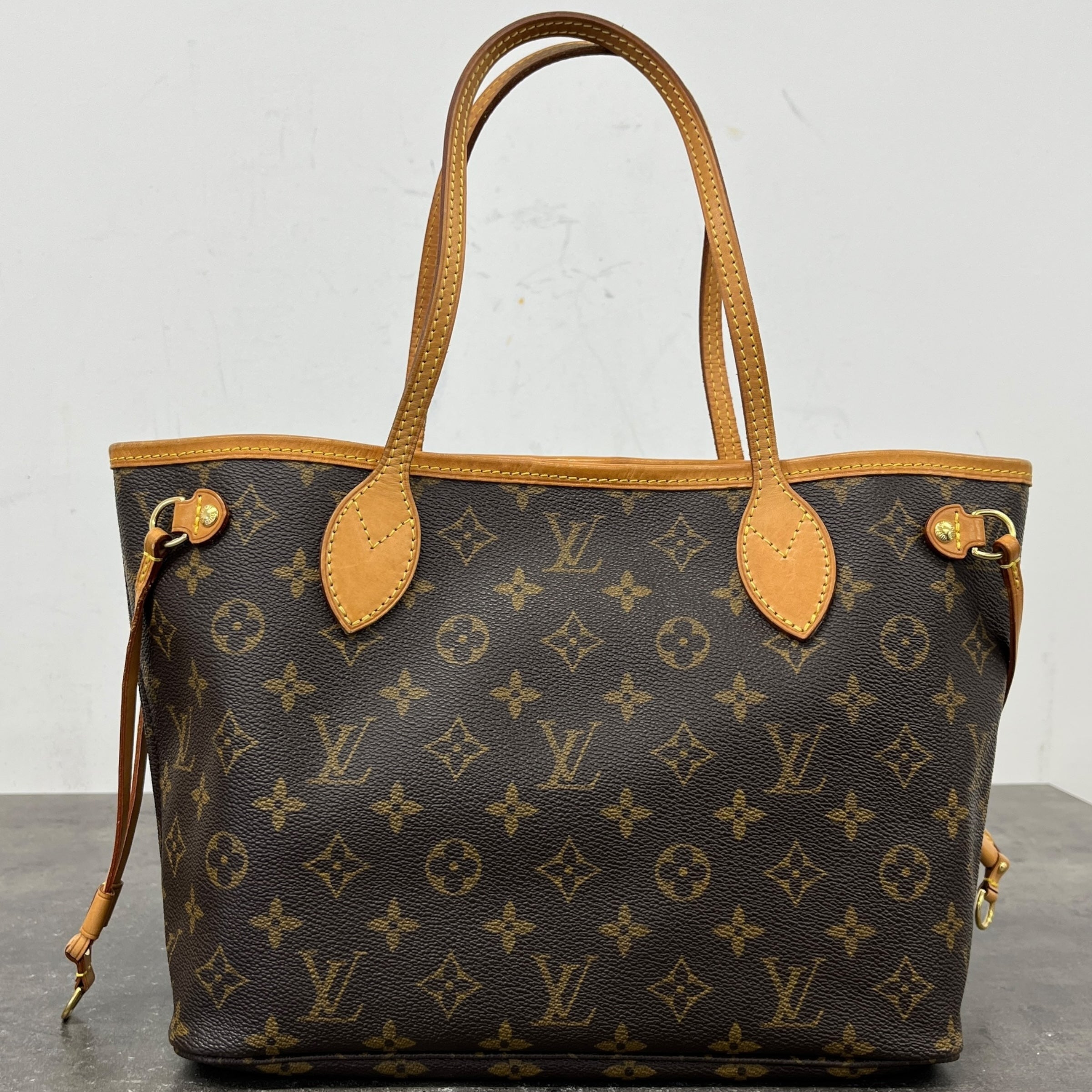 Women's Monogram Neverfull Pm Bag Brown