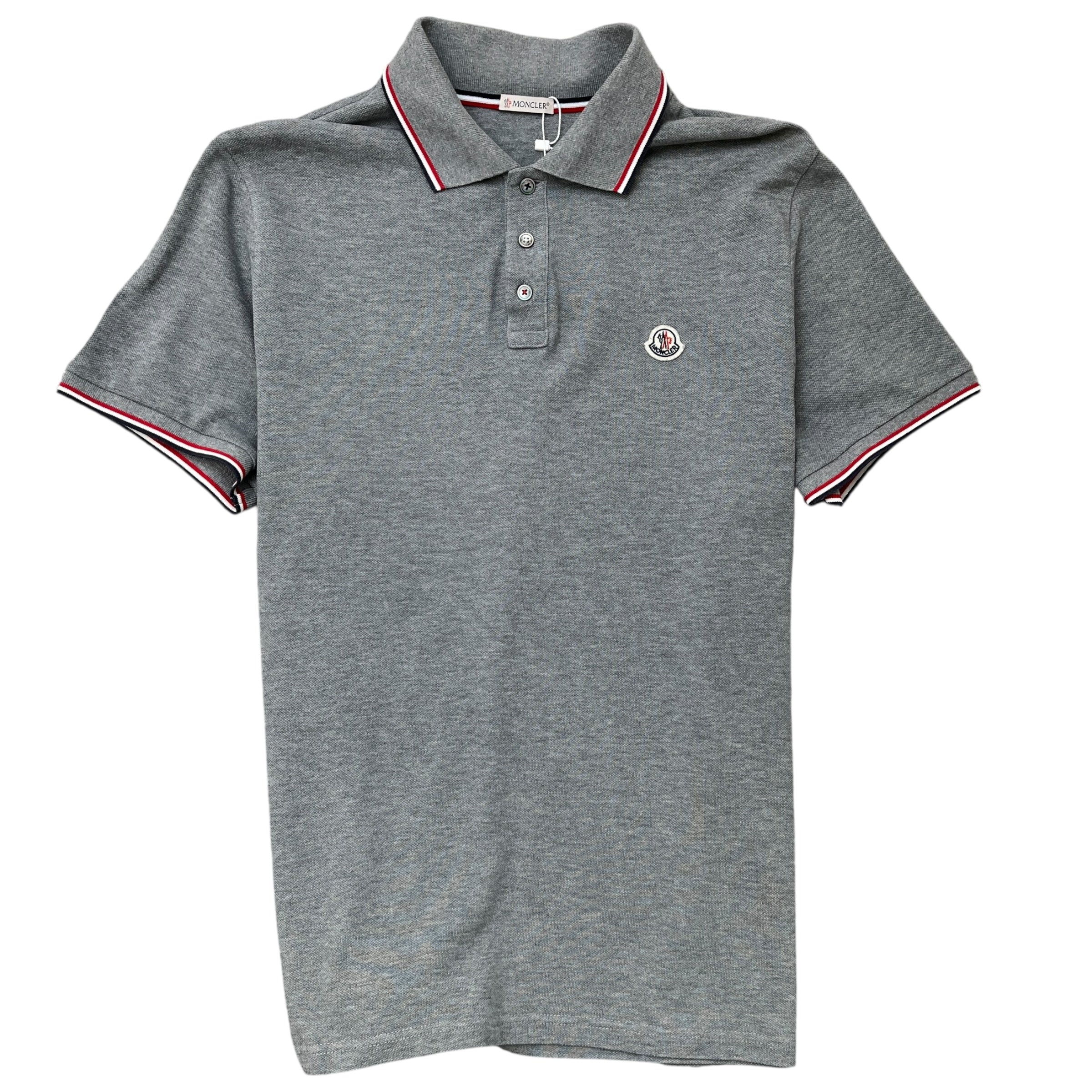 Men's Maglia Polo Shirt Grey Size XL