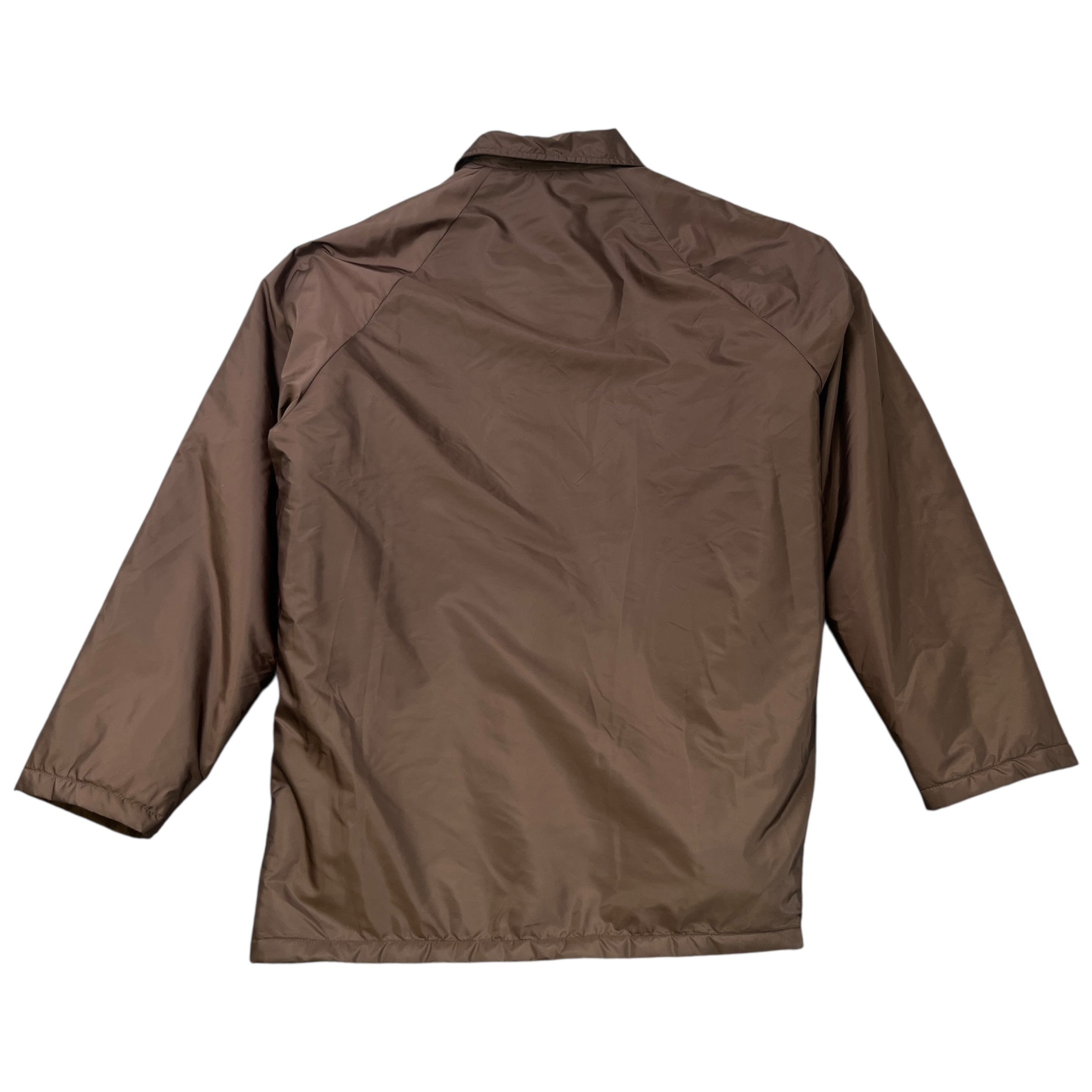 Women's Fleece Lined Re-Nylon Blouson Jacket Brown Size IT 42 / UK 10