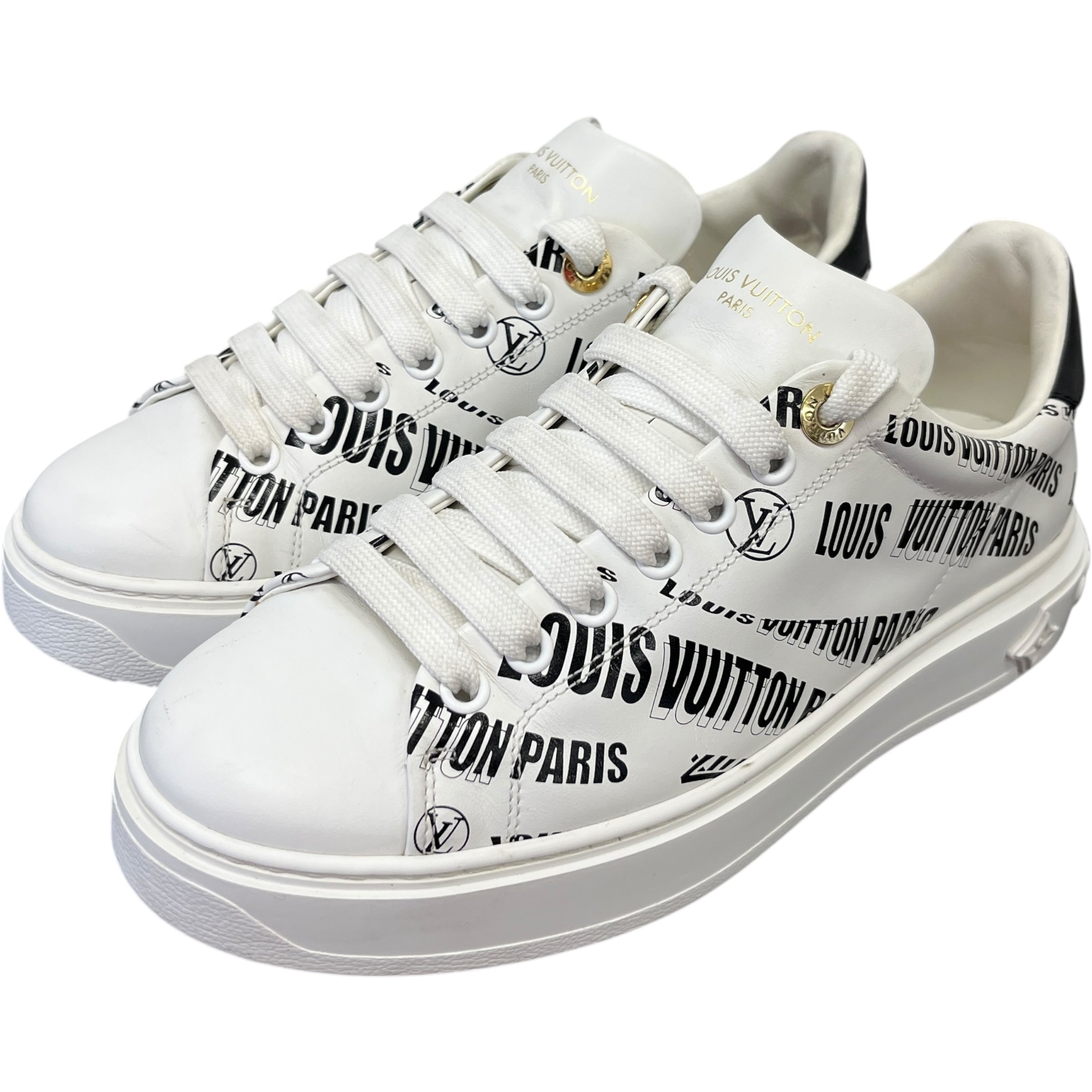 Women's Time Out Low Trainers White Size EU 37 / UK 4