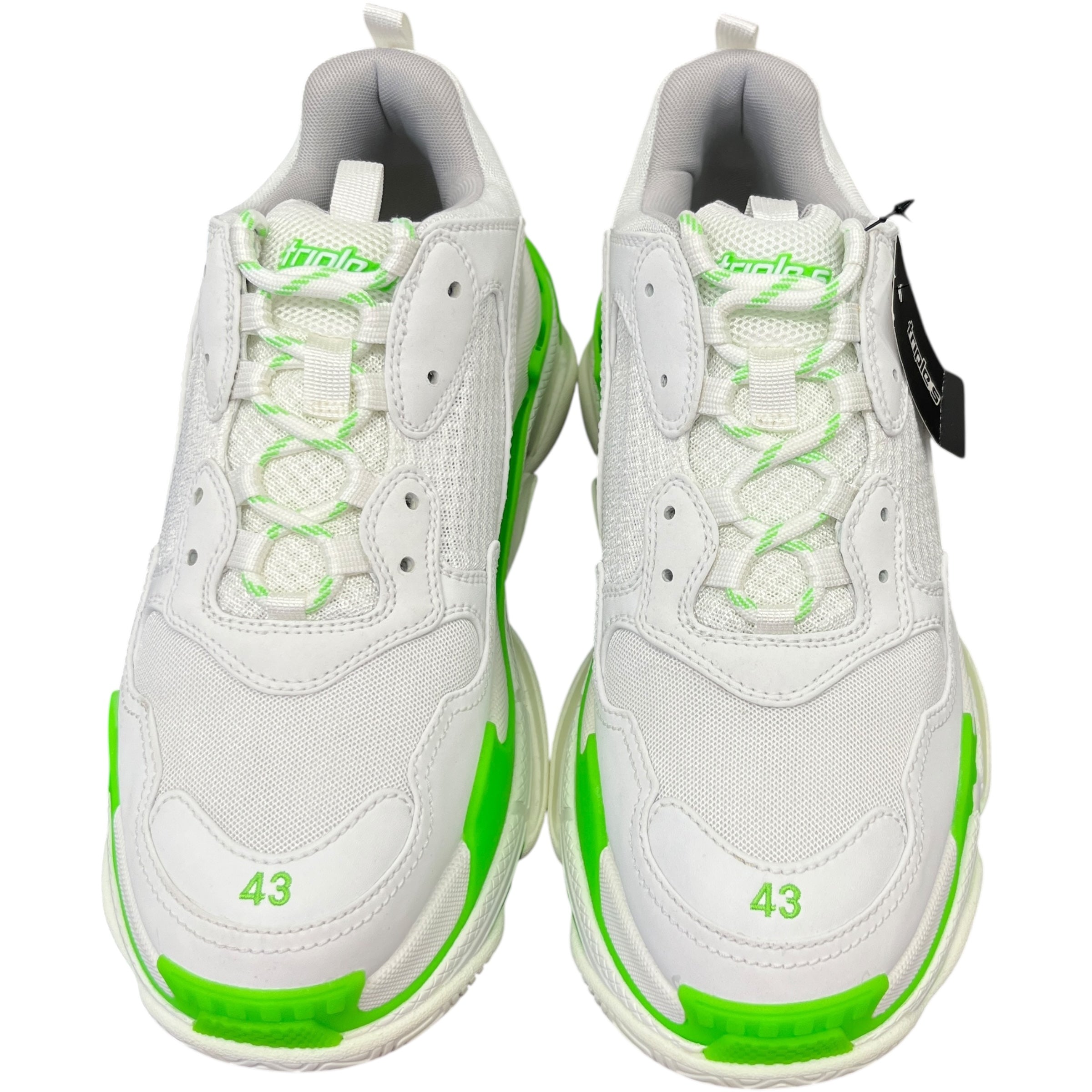 Men's Triple S Low Trainers White Size EU 43 / UK 9