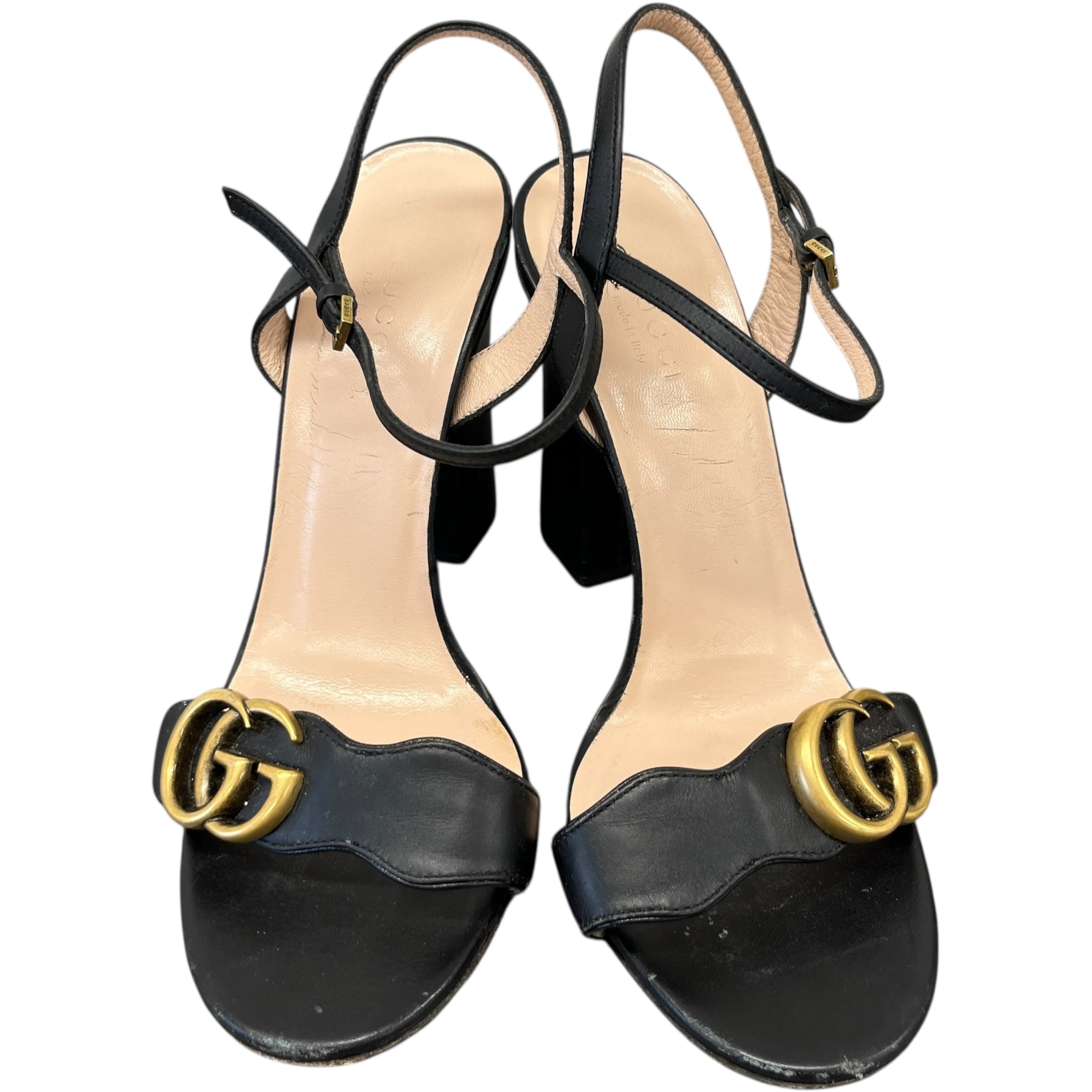 Women's Gg Marmont Heels Black Size EU 36.5 / UK 3.5
