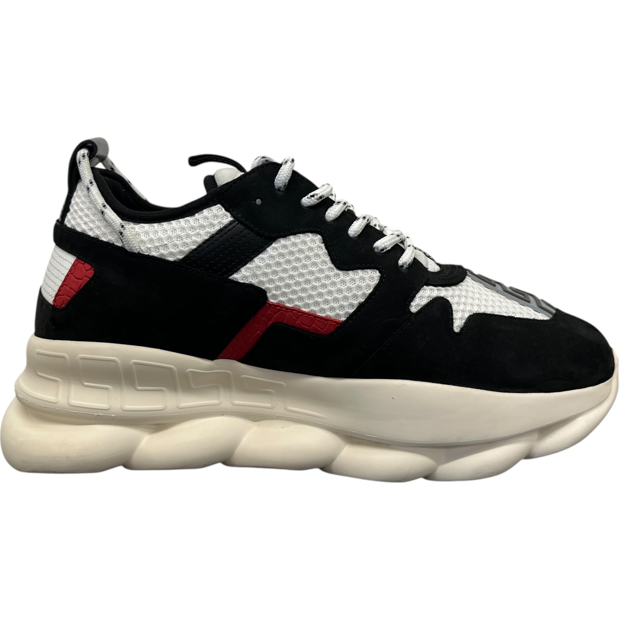 Men's Chain Reaction Low Trainers Black Size EU 44 / UK 10