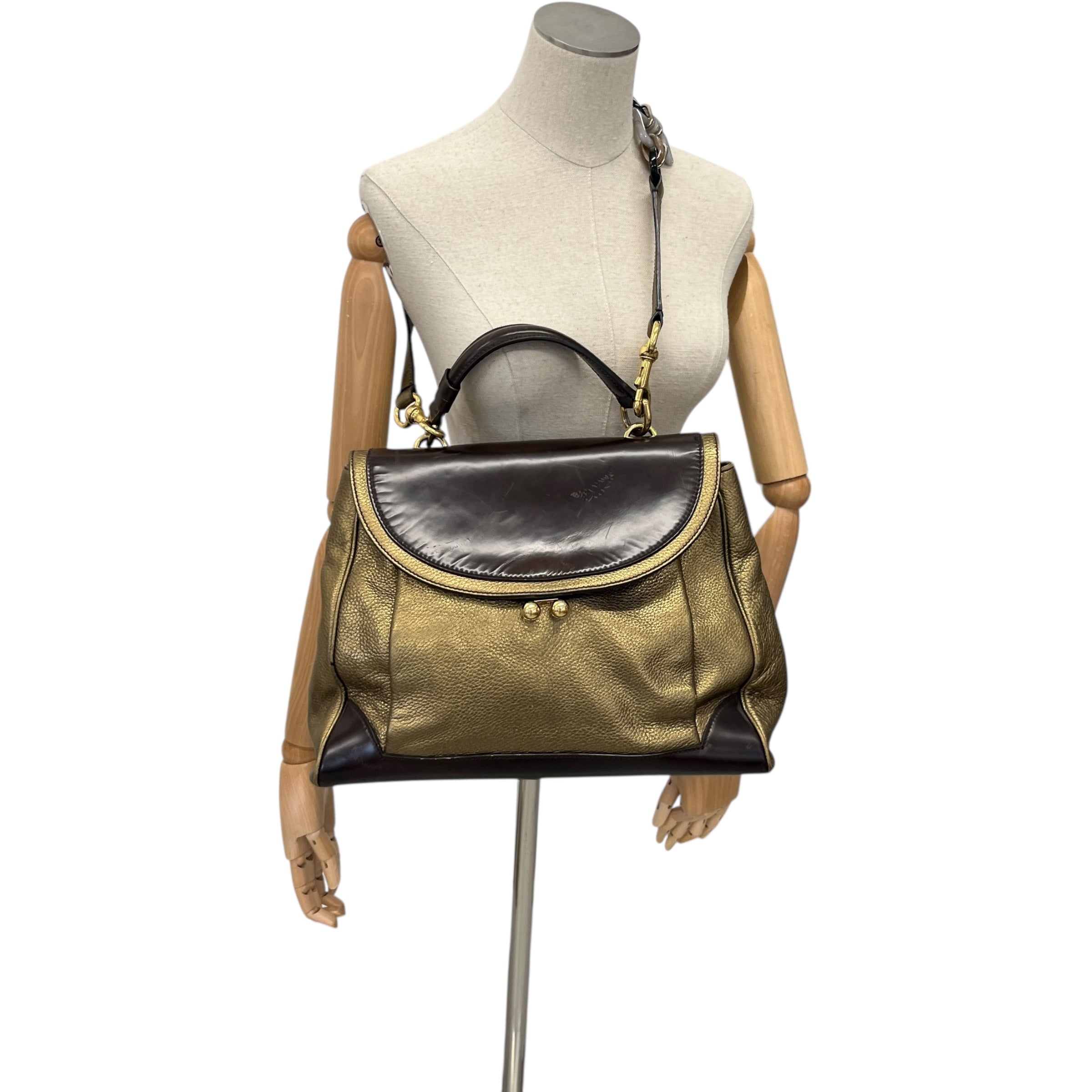 Women's Miss Babette Handbag Gold