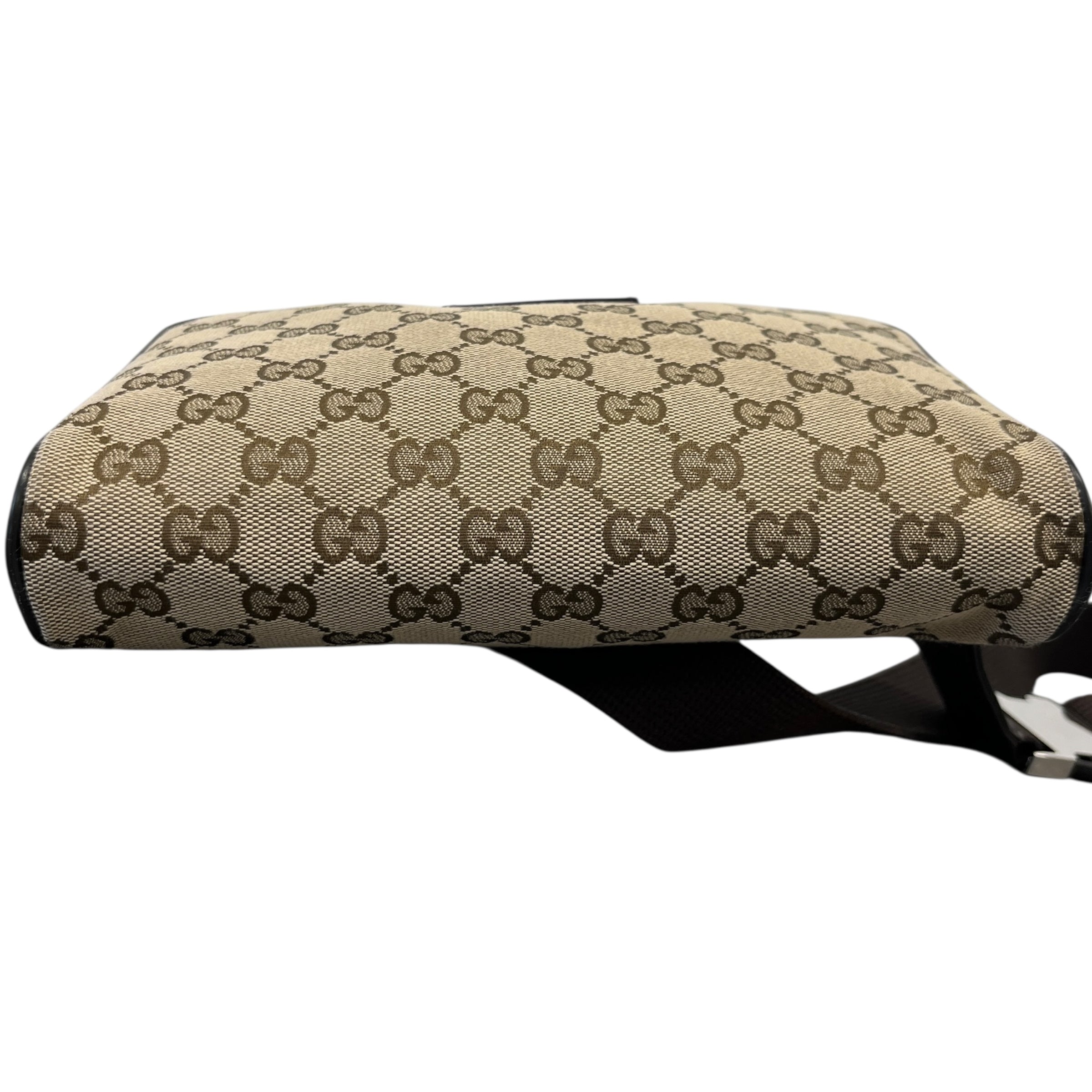 Men's Gg Supreme Belt Bag Beige