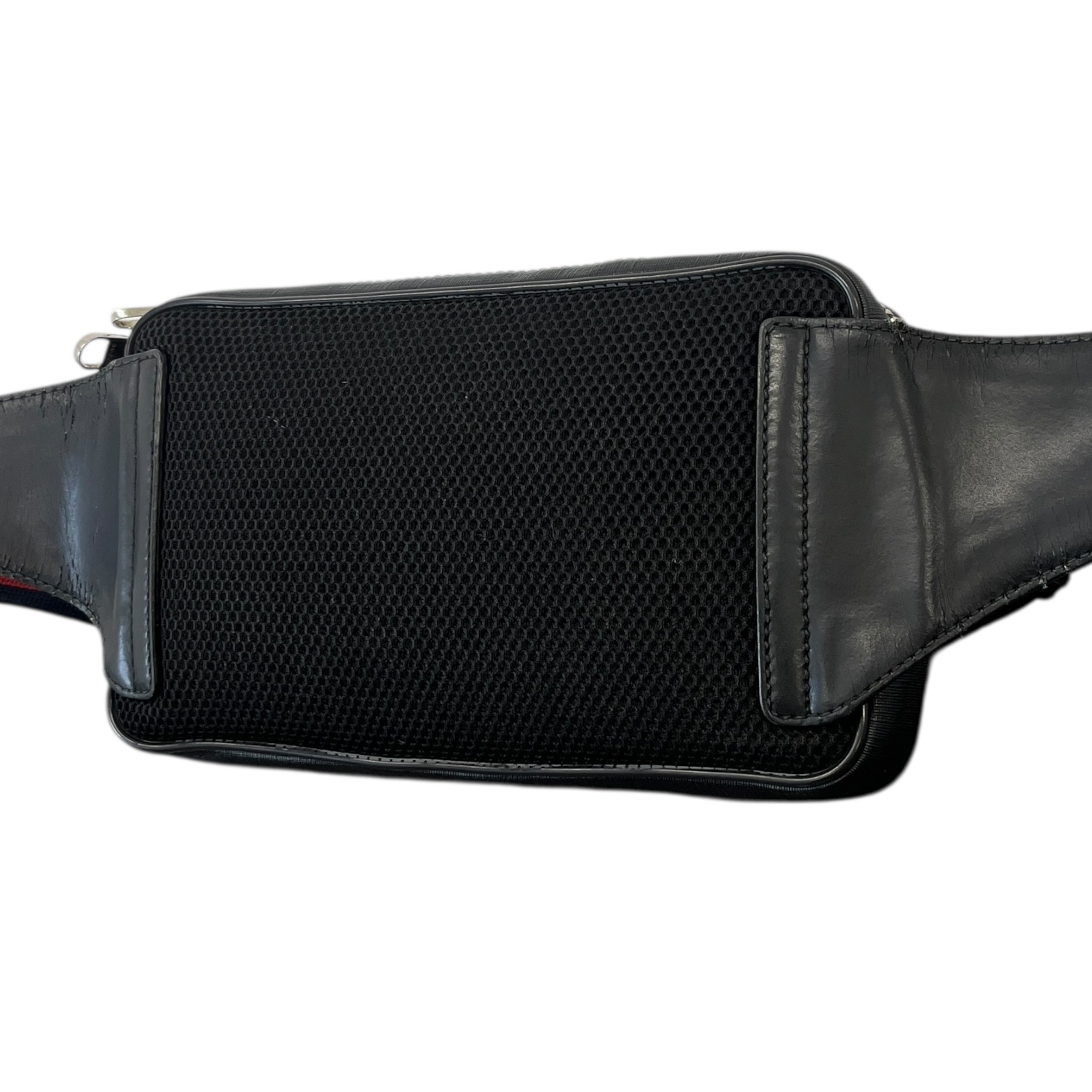 Men's Gg Supreme Belt Bag Black