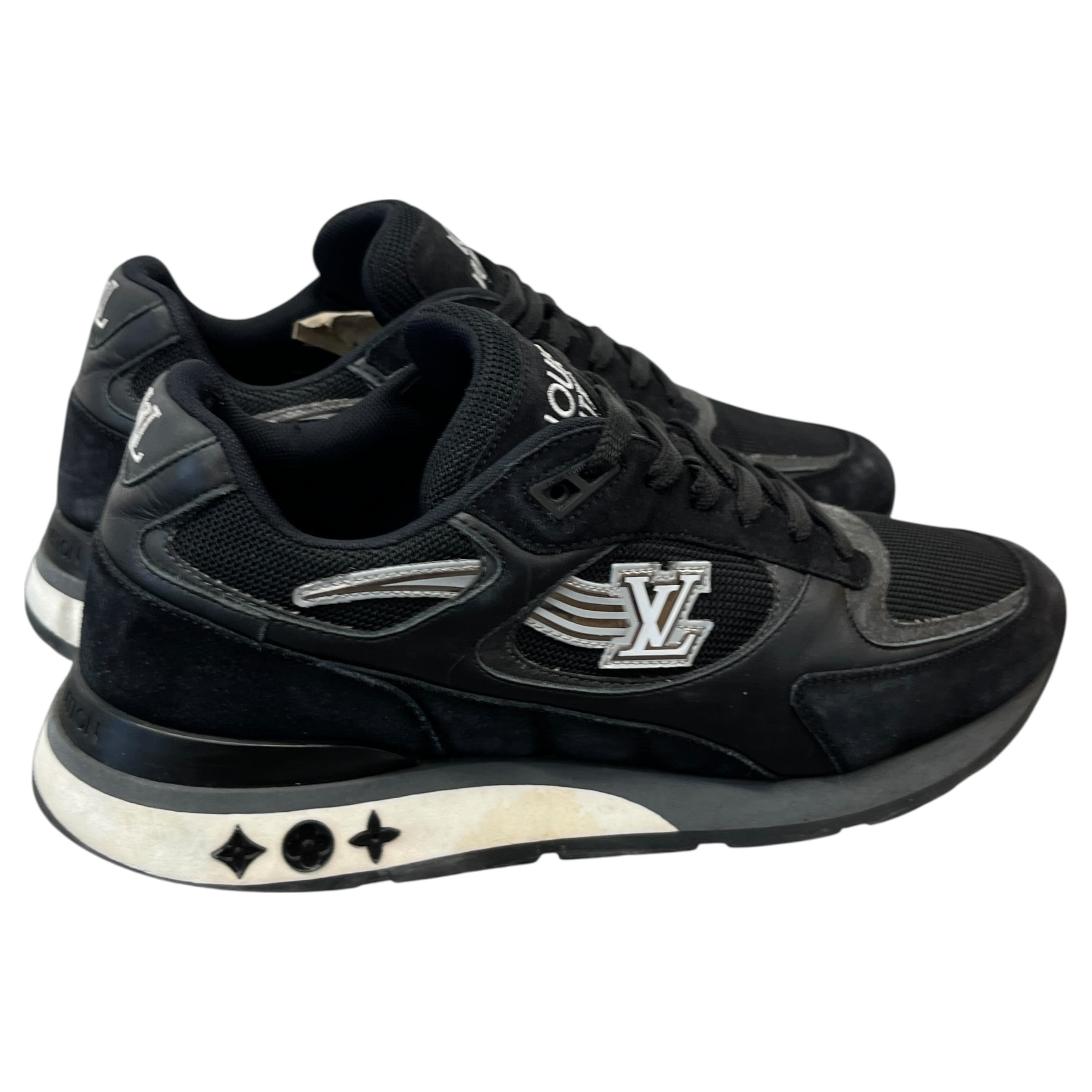 Men's Run Away Low Trainers Black Size EU 42.5 / UK 8.5
