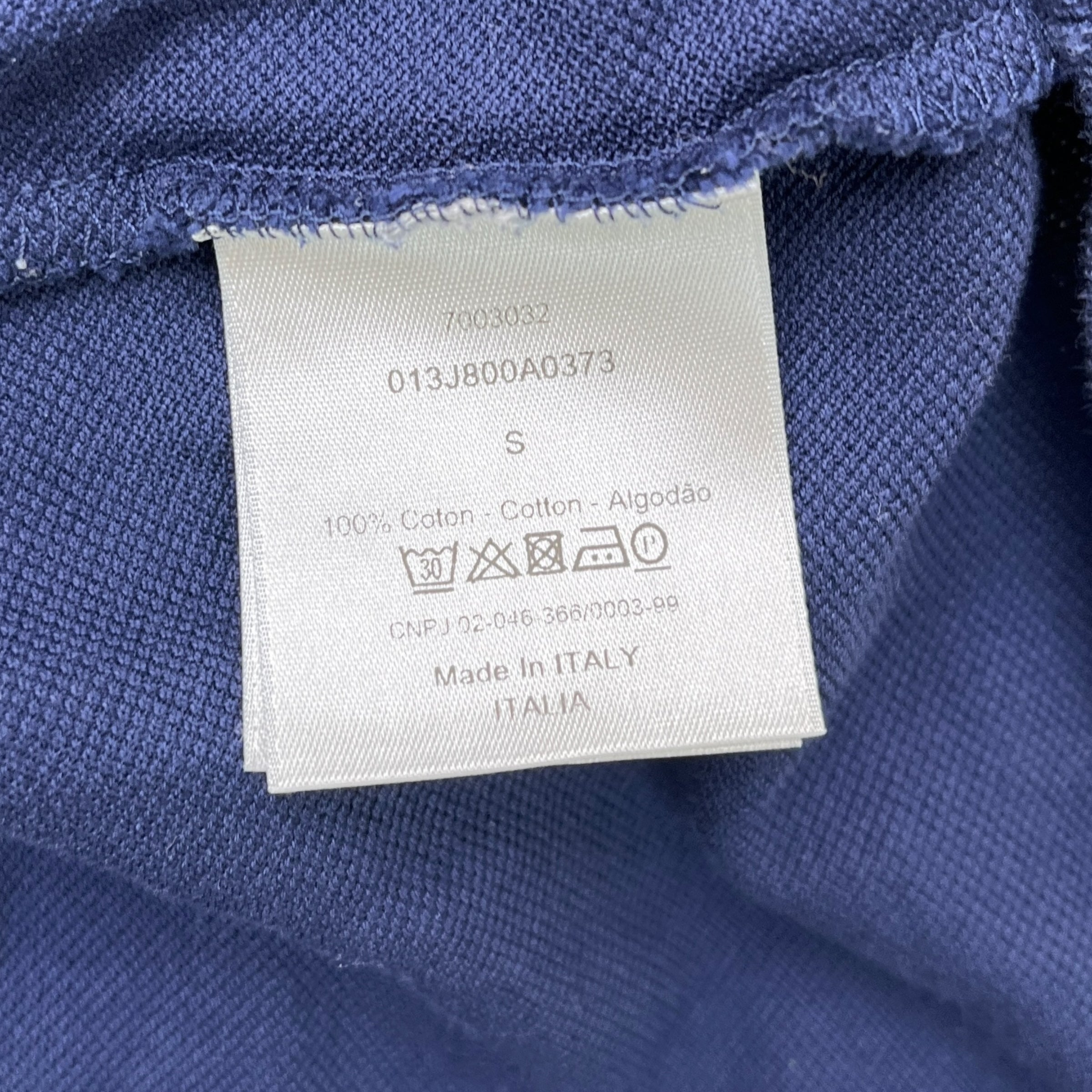 Men's Cd Icon Polo Shirt Navy Size S