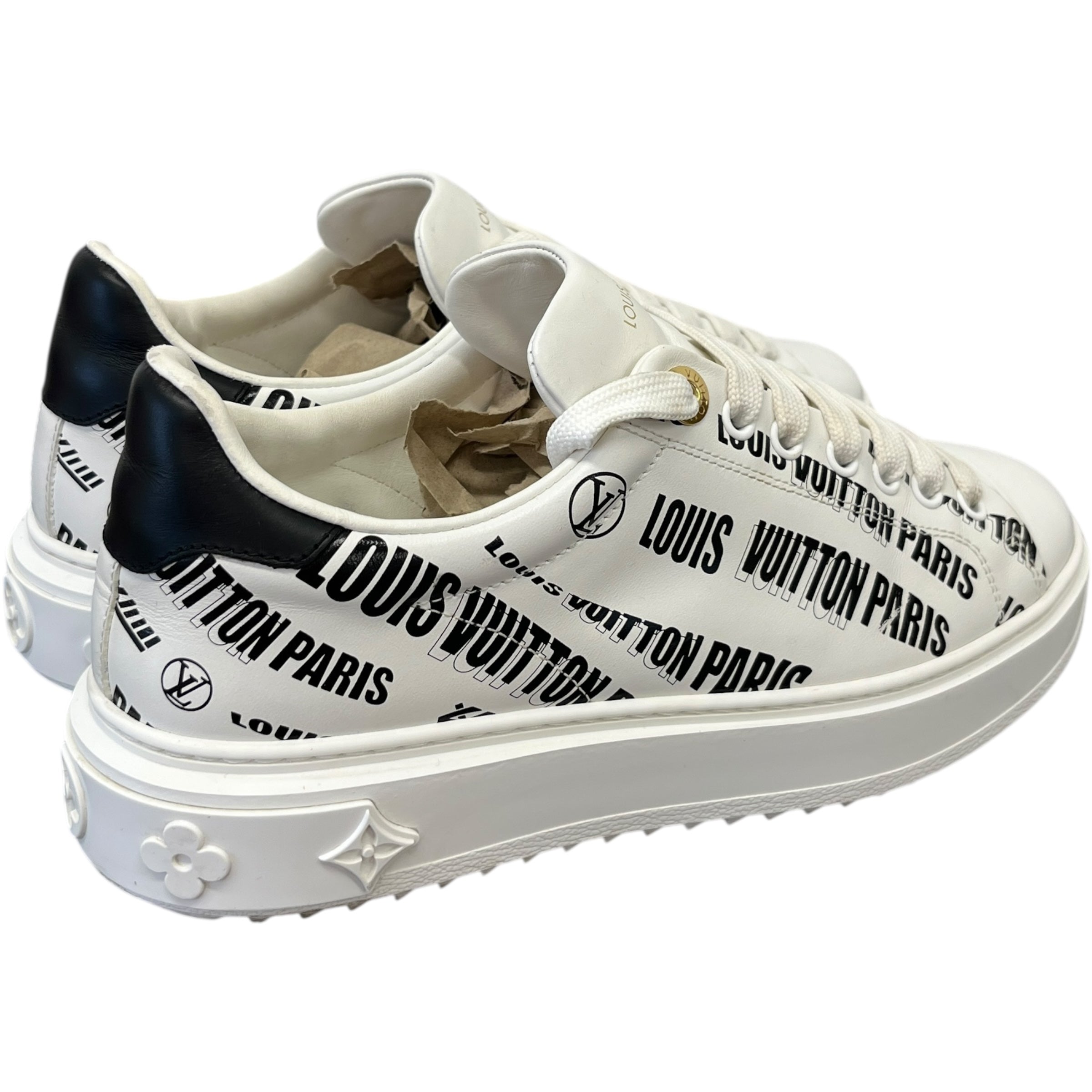 Women's Time Out Low Trainers White Size EU 37 / UK 4