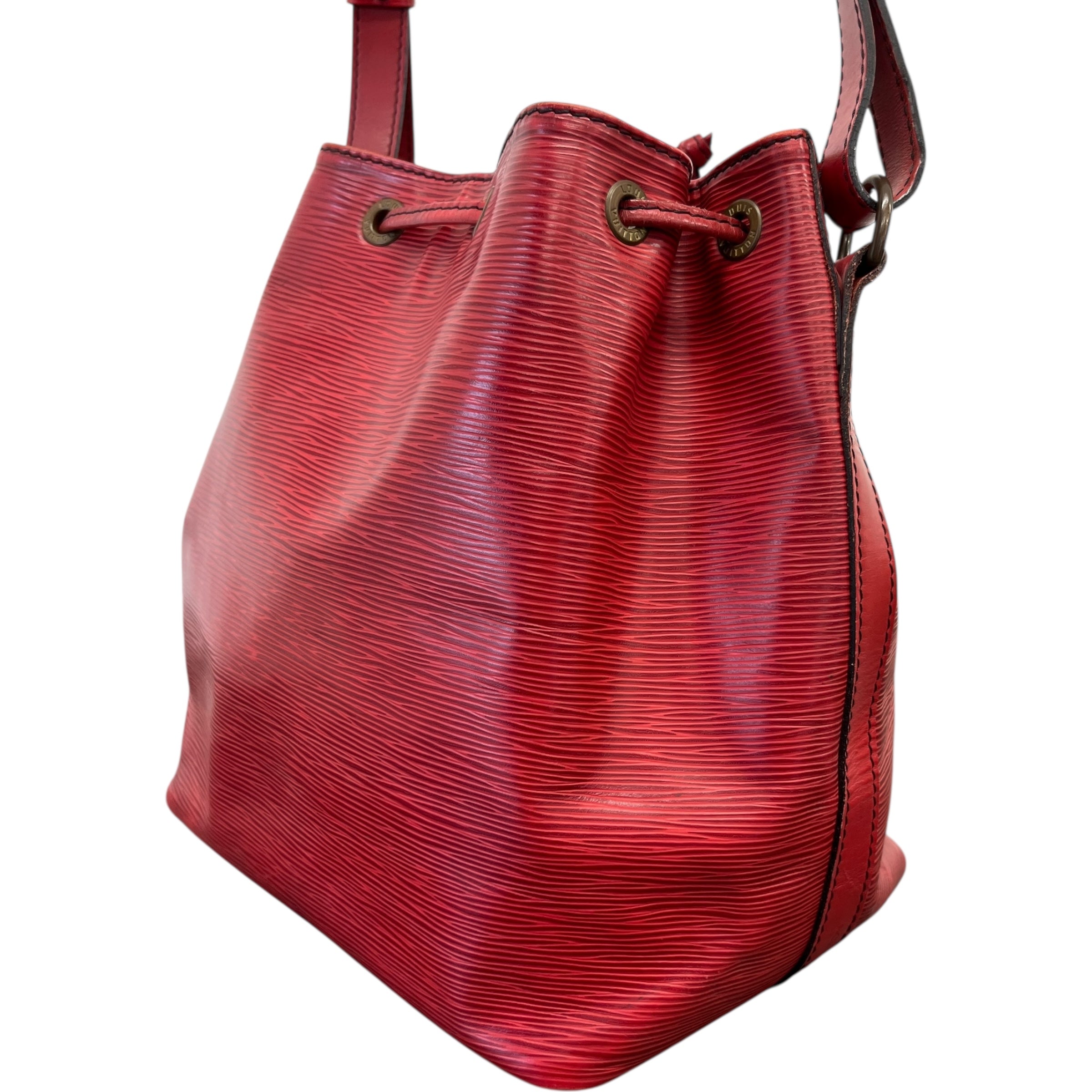 Women's Epi Petit Noe Bag Red