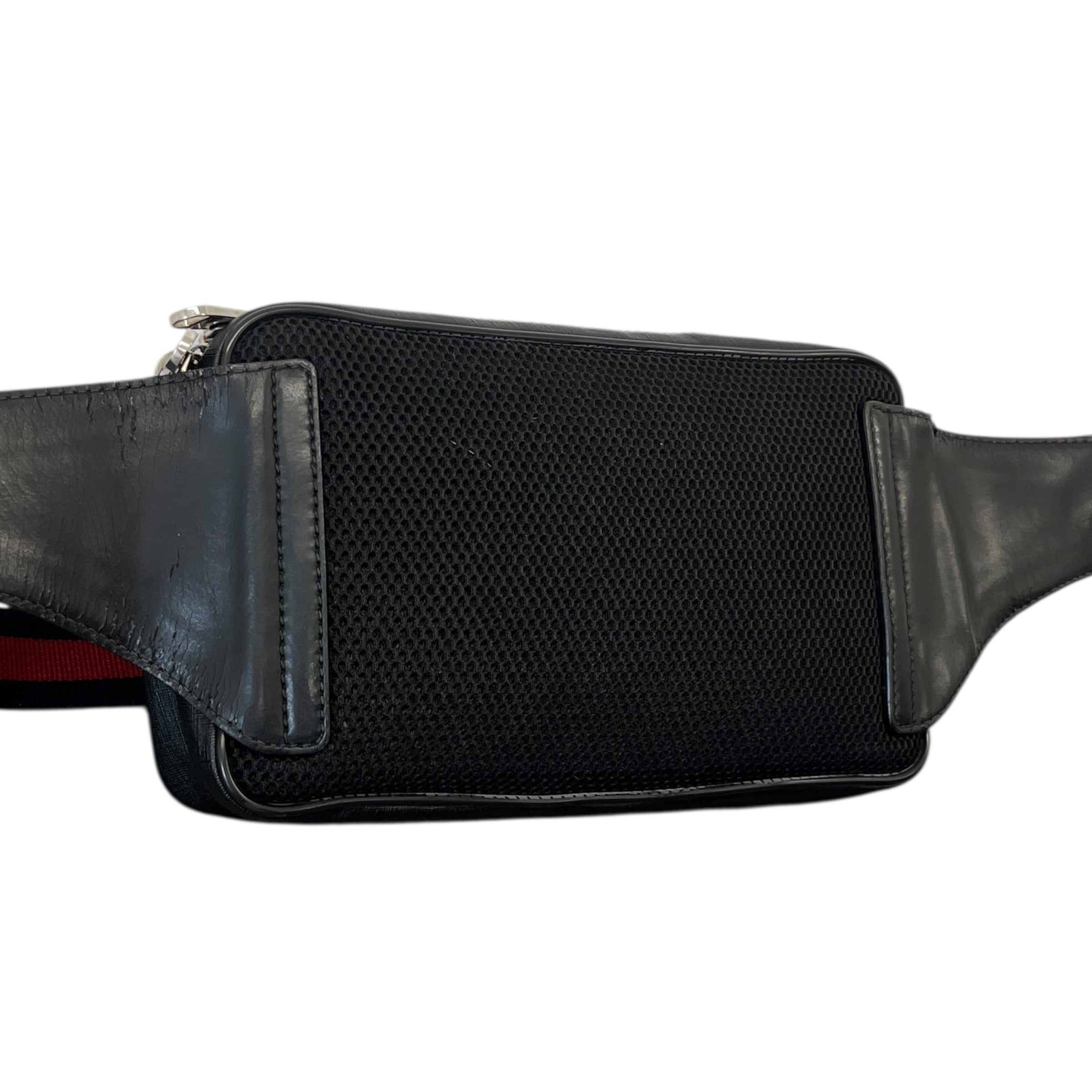 Men's Gg Supreme Belt Bag Black