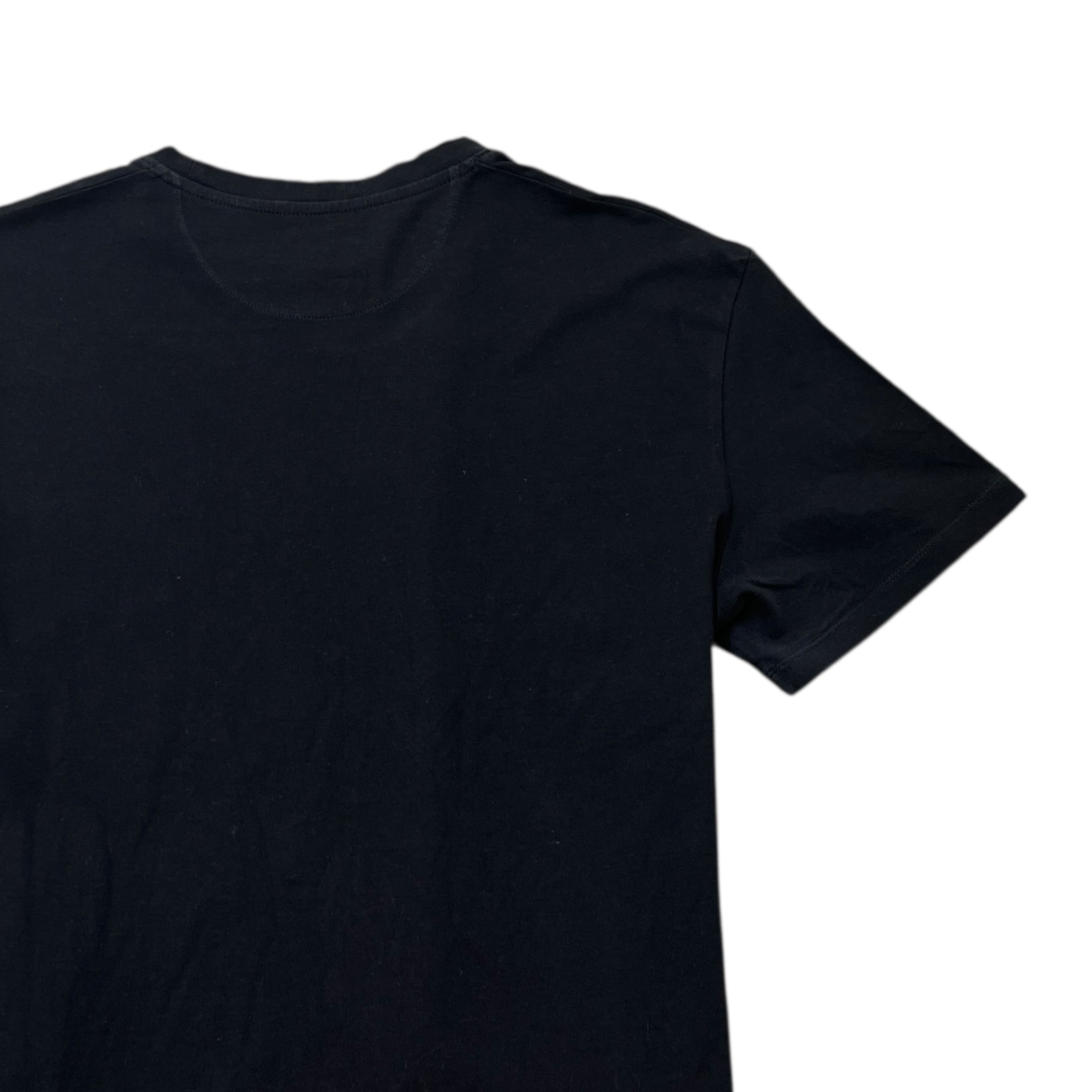 Men's Logo Print T-Shirt Black Size L