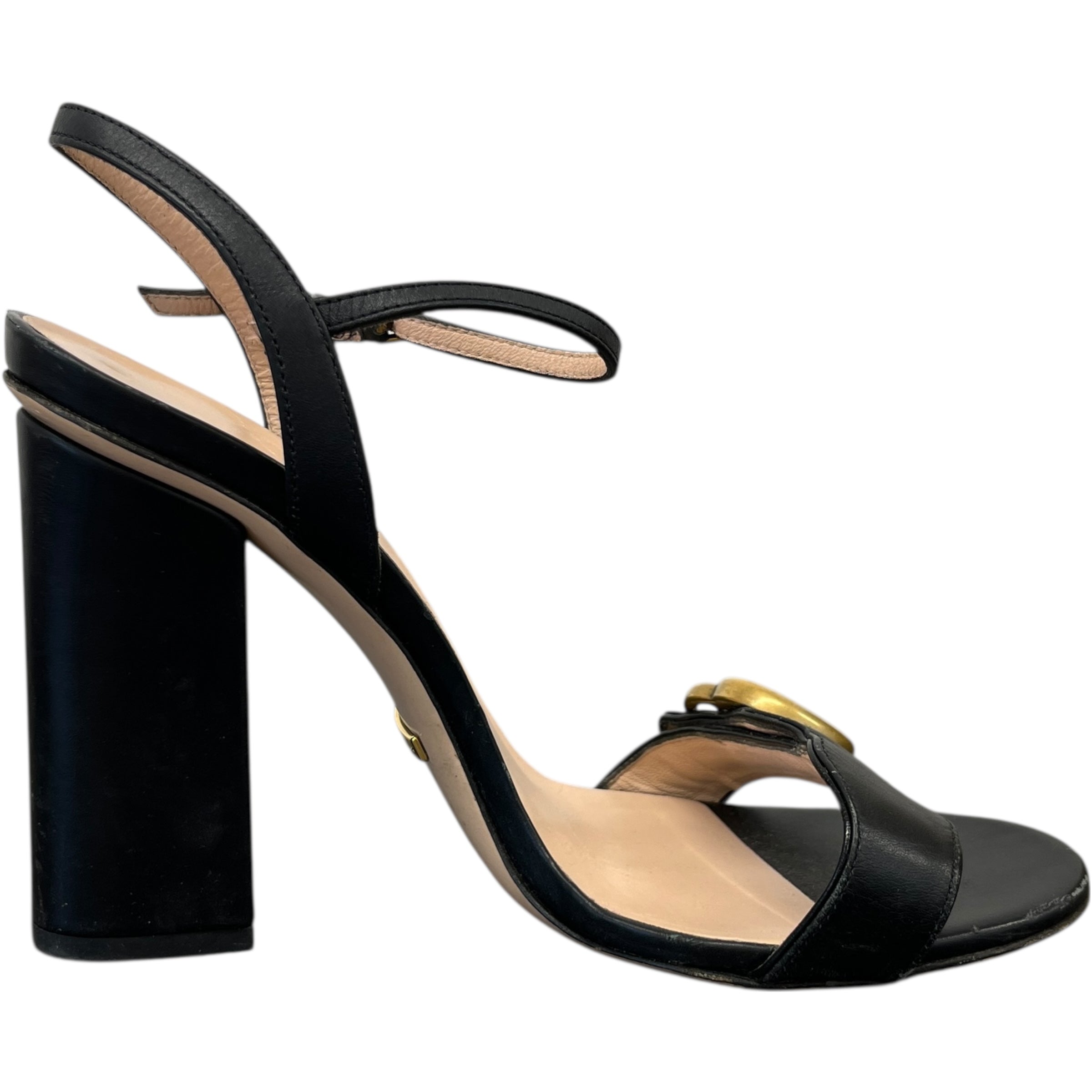 Women's Gg Marmont Heels Black Size EU 36.5 / UK 3.5