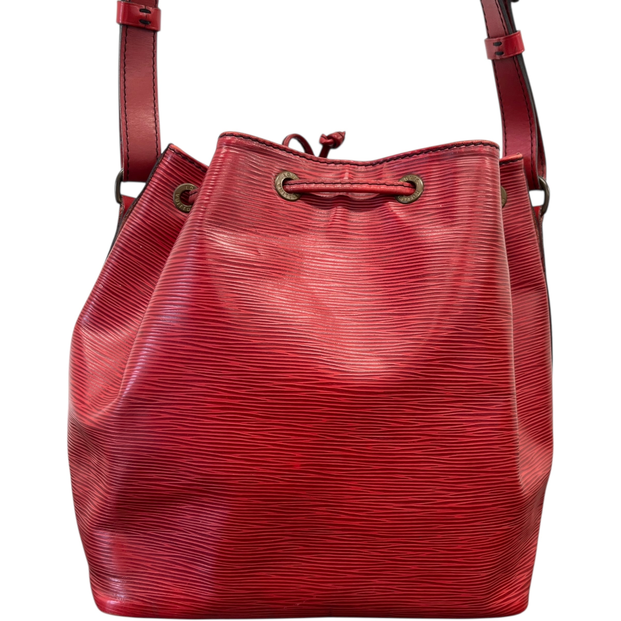 Women's Epi Petit Noe Bag Red
