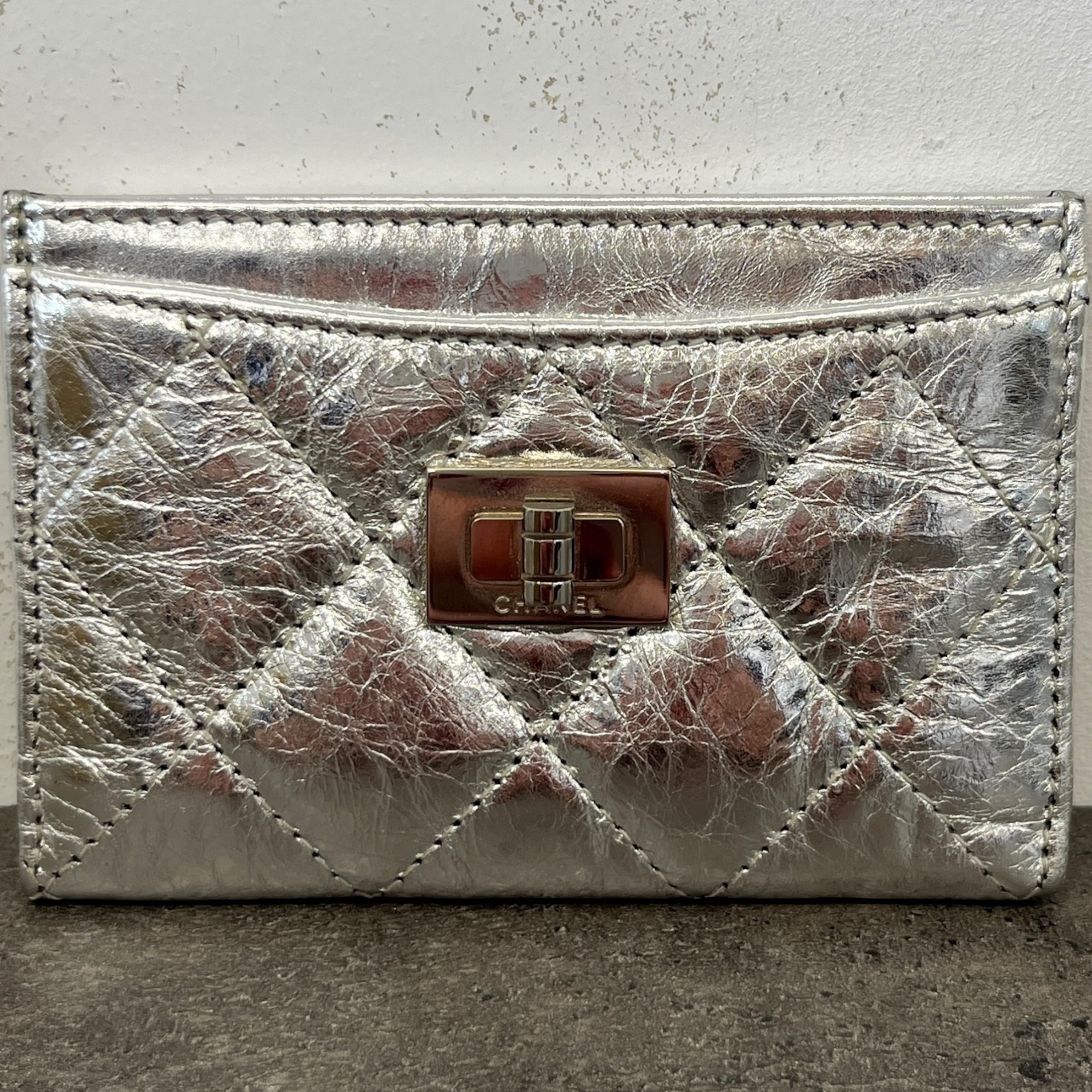 Women's 2.55 Card Holder Silver