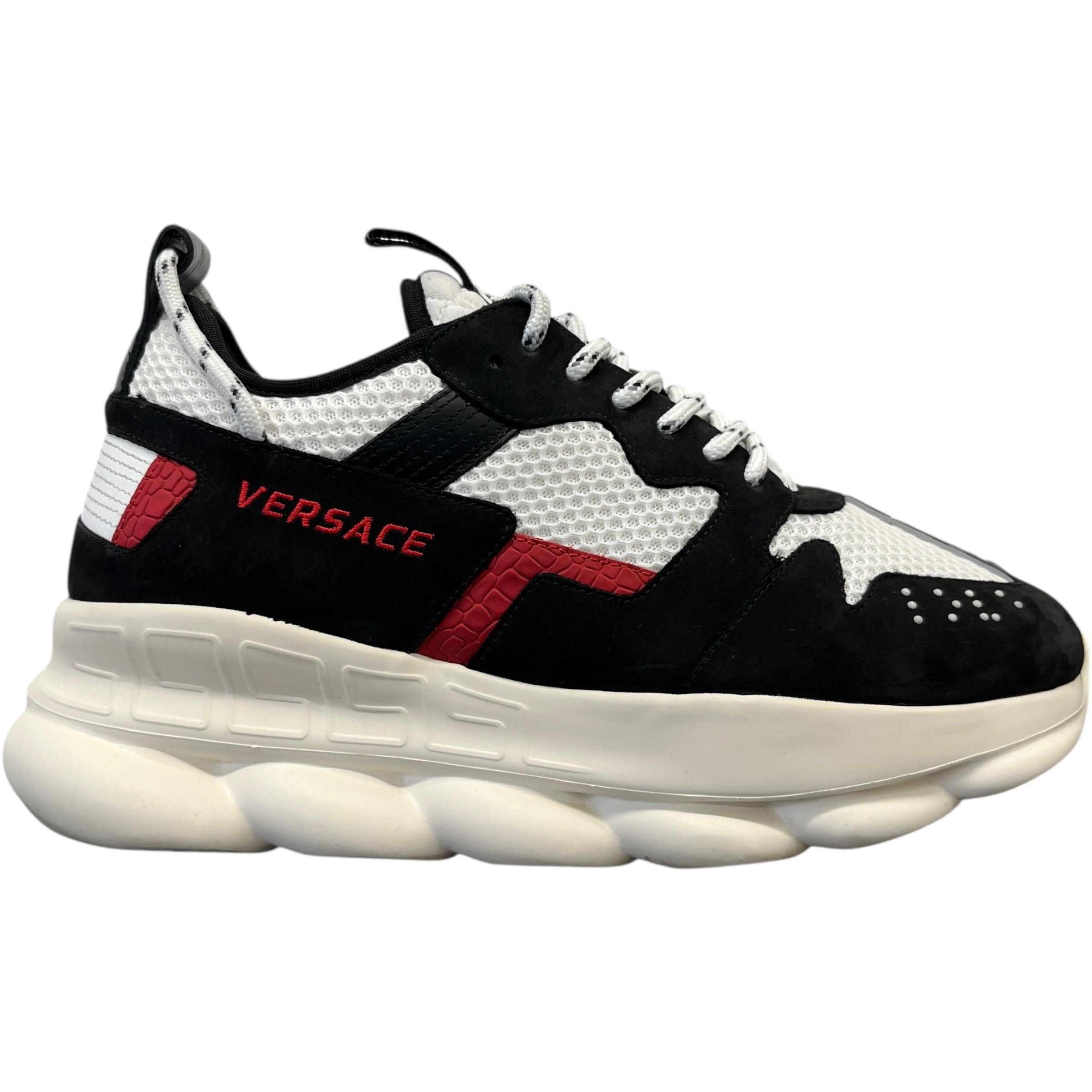 Men's Chain Reaction Low Trainers Black Size EU 44 / UK 10