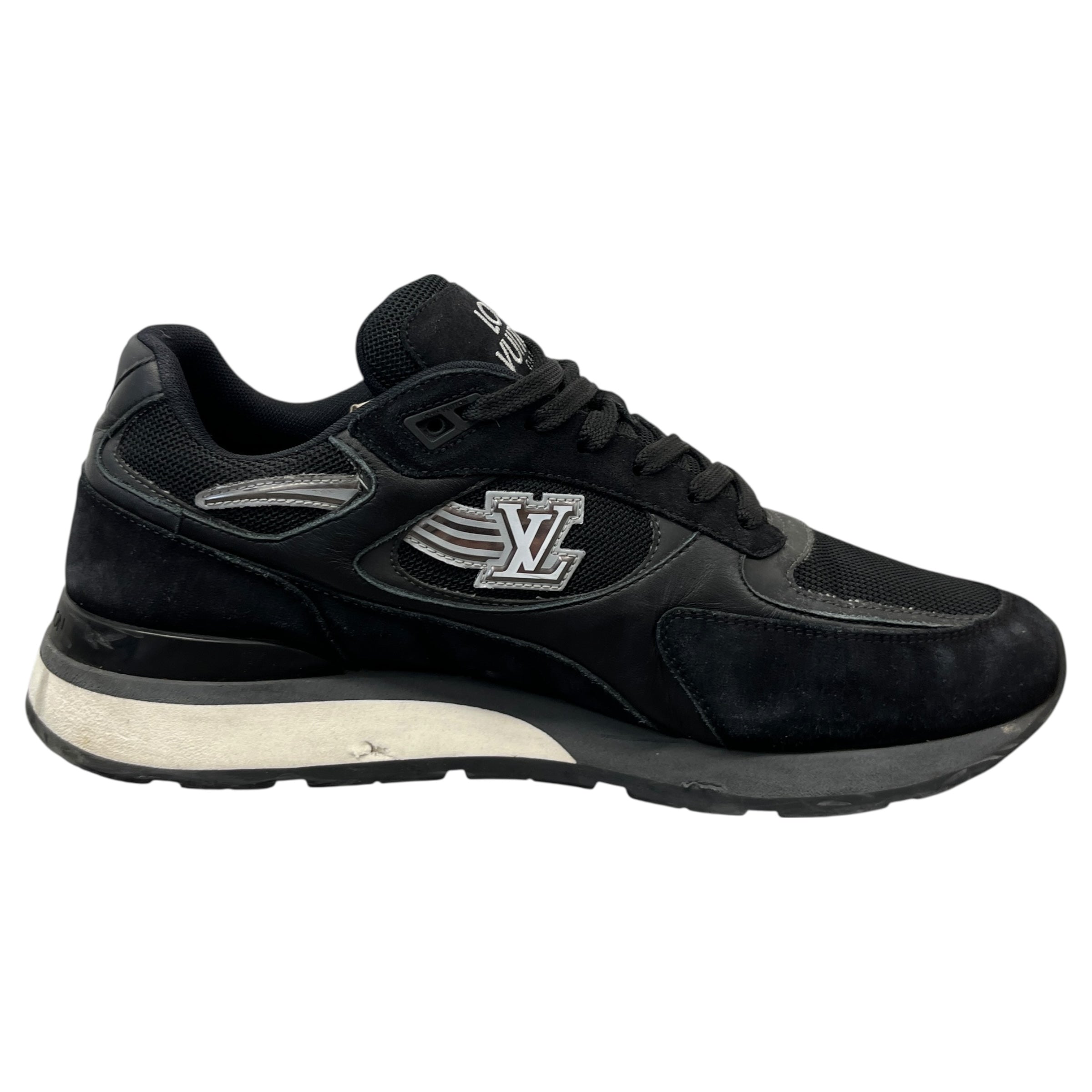 Men's Run Away Low Trainers Black Size EU 42.5 / UK 8.5