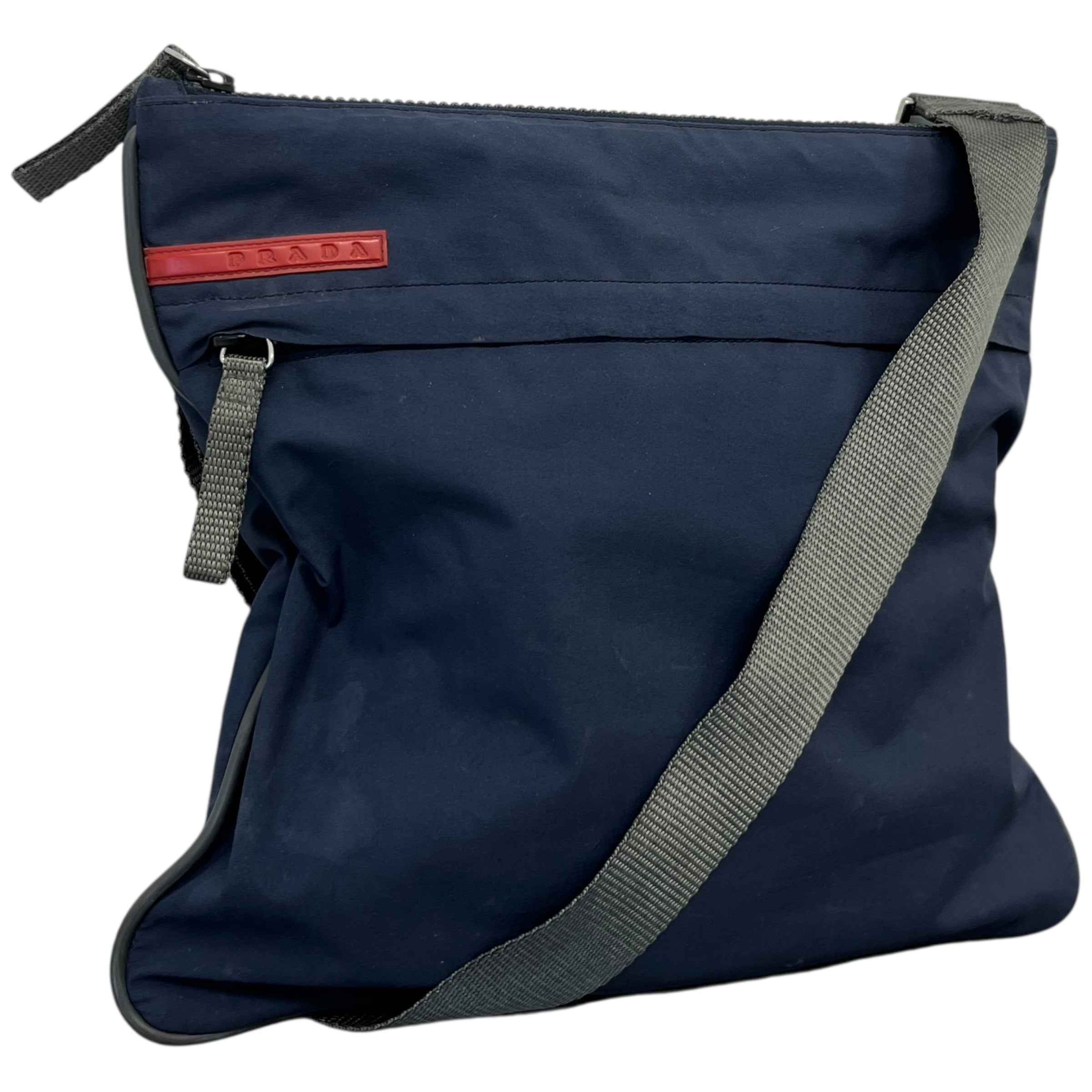 Men's Linear Rosa Messenger Bag Blue