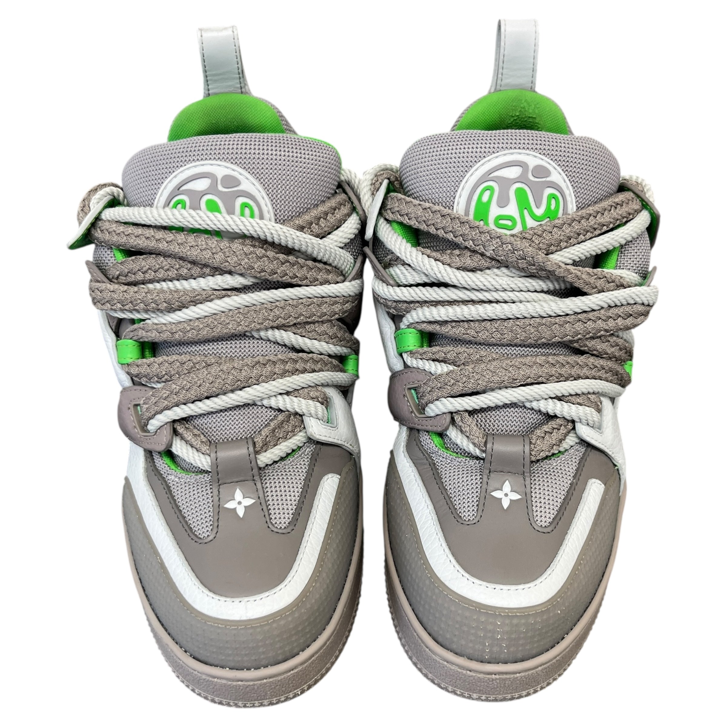 Men's Lv Skate Low Trainers Grey Size EU 41.5 / UK 7.5