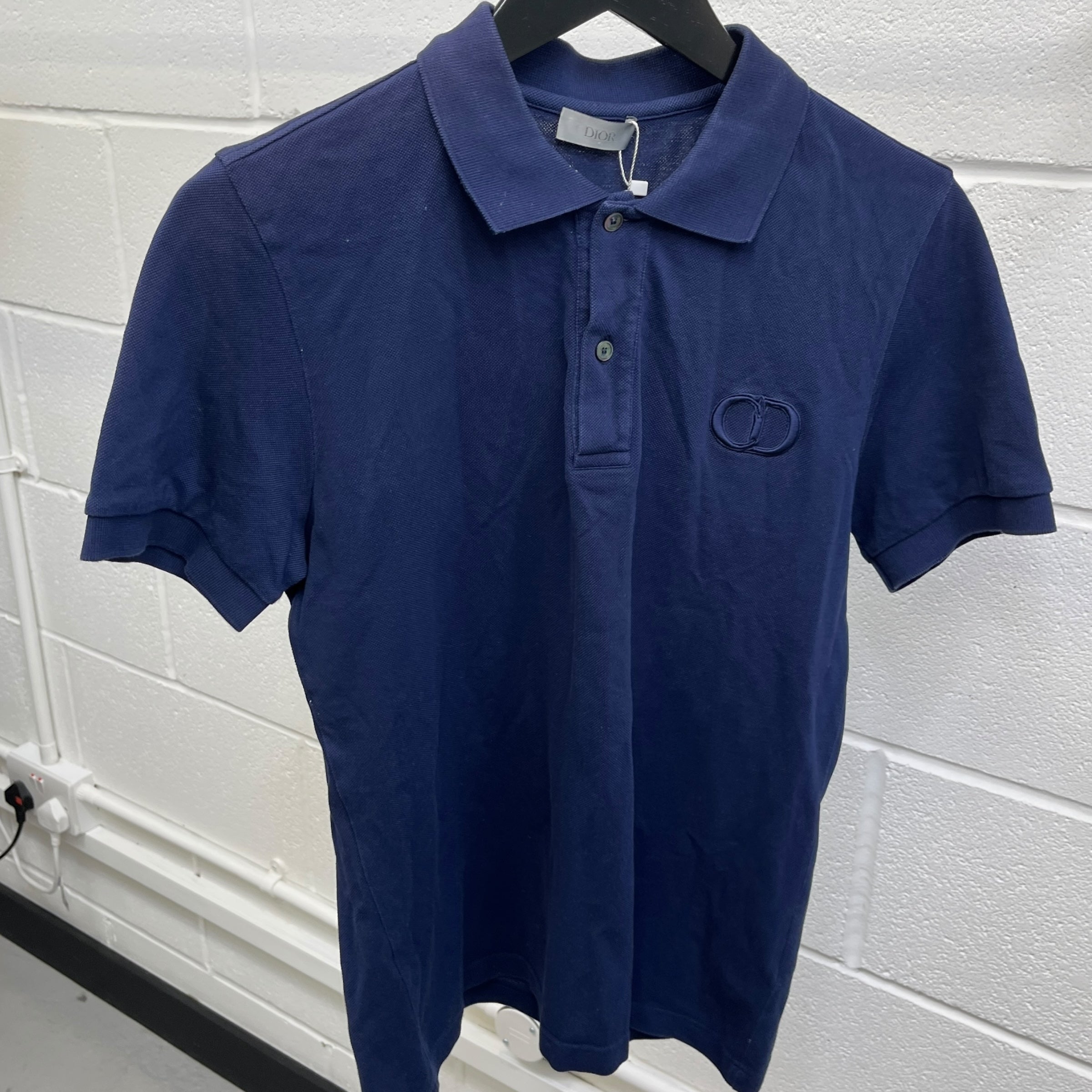 Men's Cd Icon Polo Shirt Navy Size S