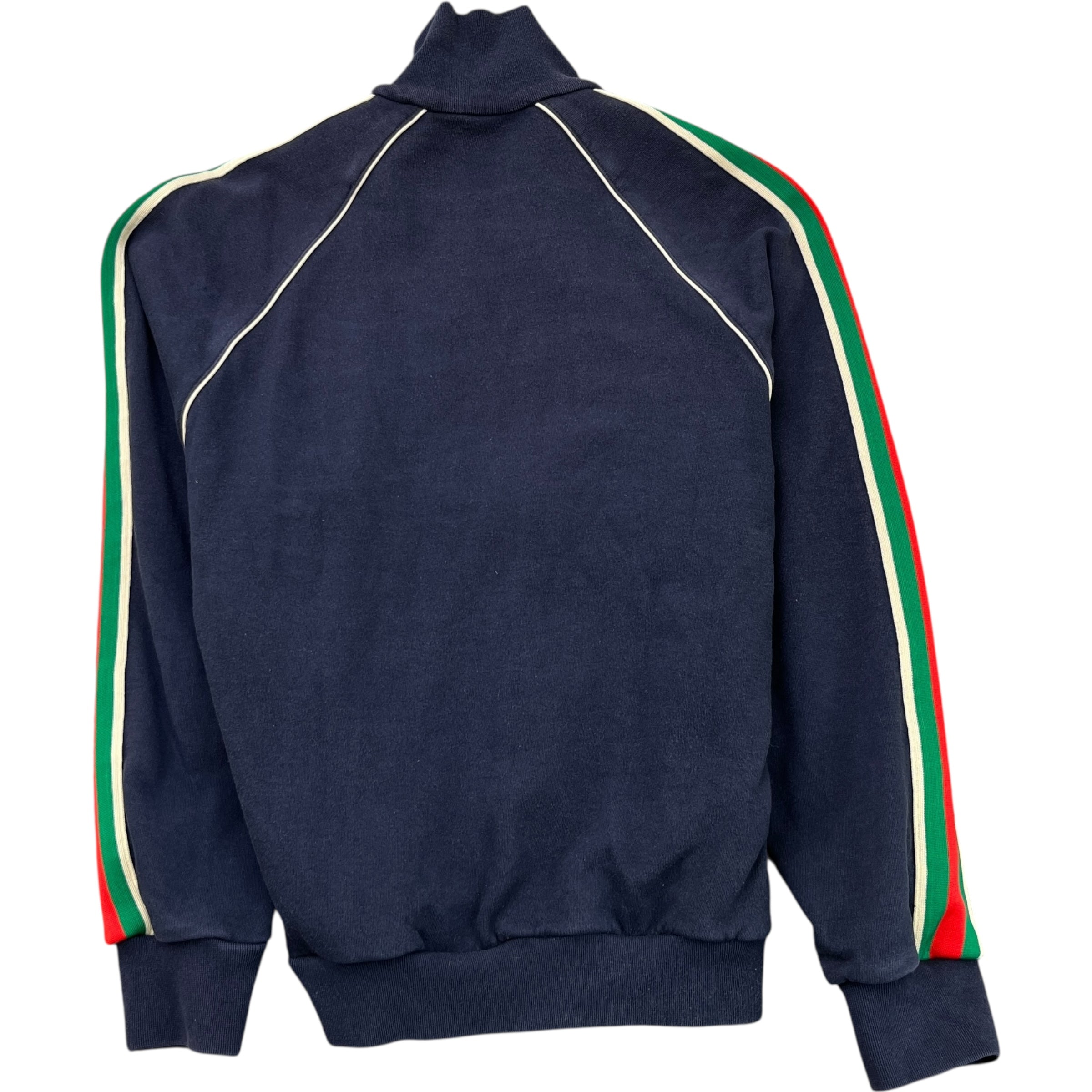 Men's Web Sleeve Track Jacket Navy Size S