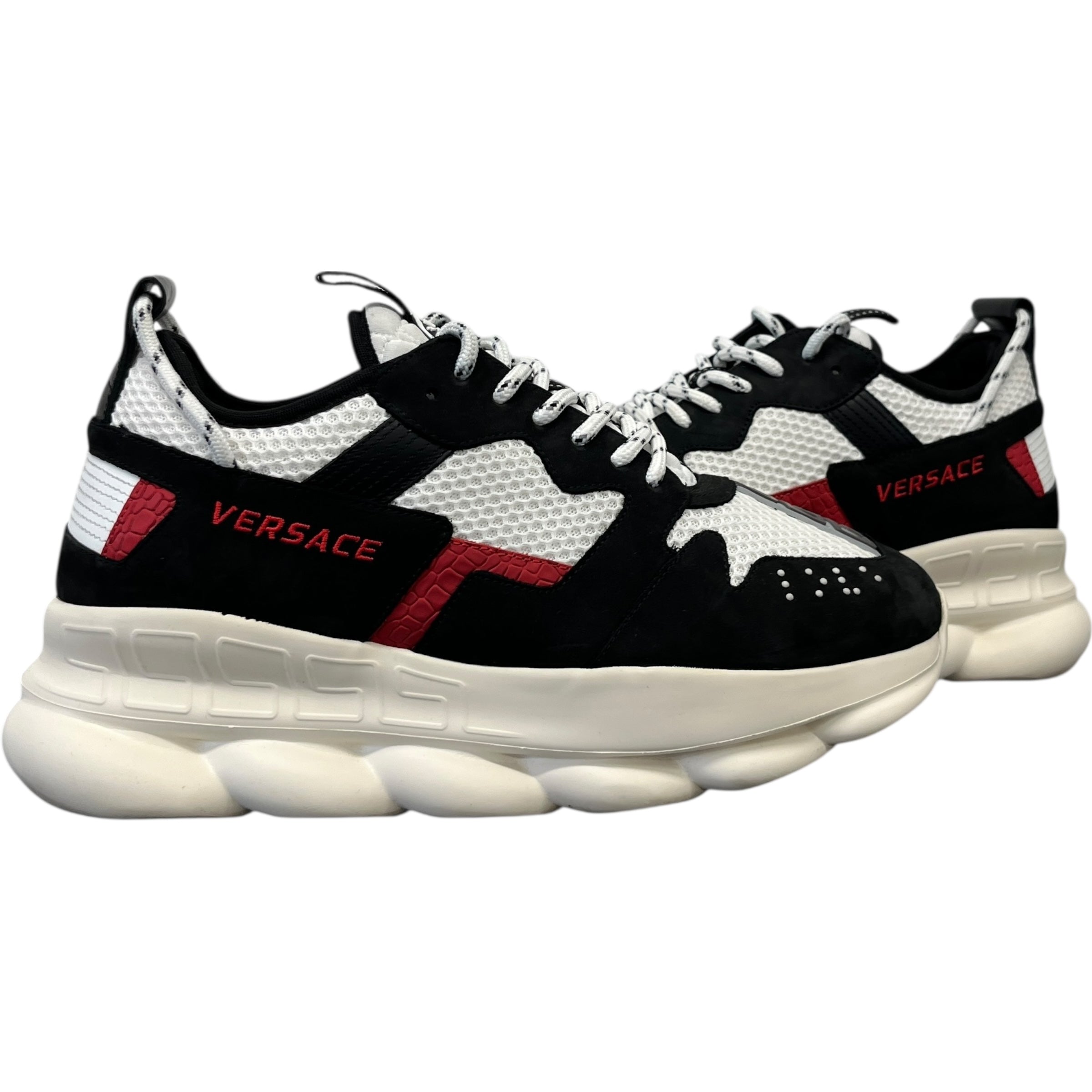 Men's Chain Reaction Low Trainers Black Size EU 44 / UK 10