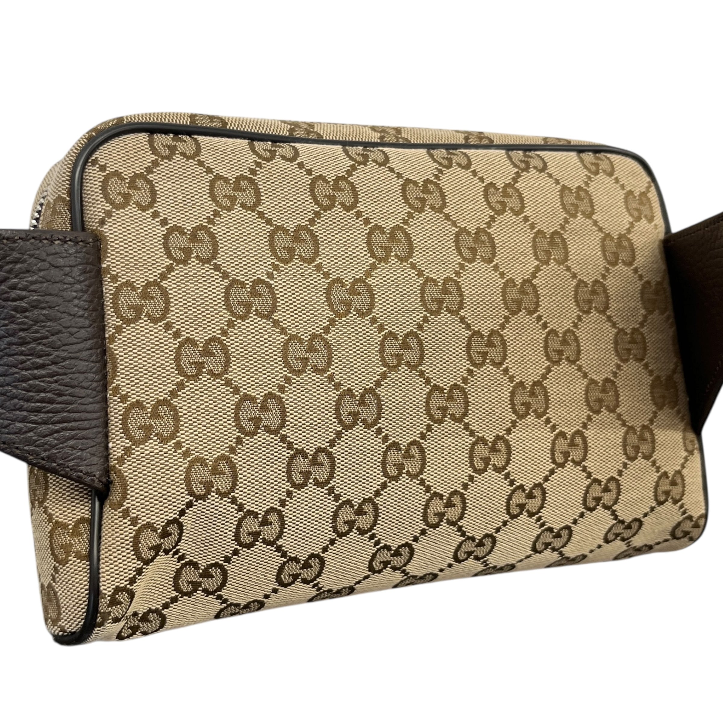 Men's Gg Supreme Belt Bag Beige