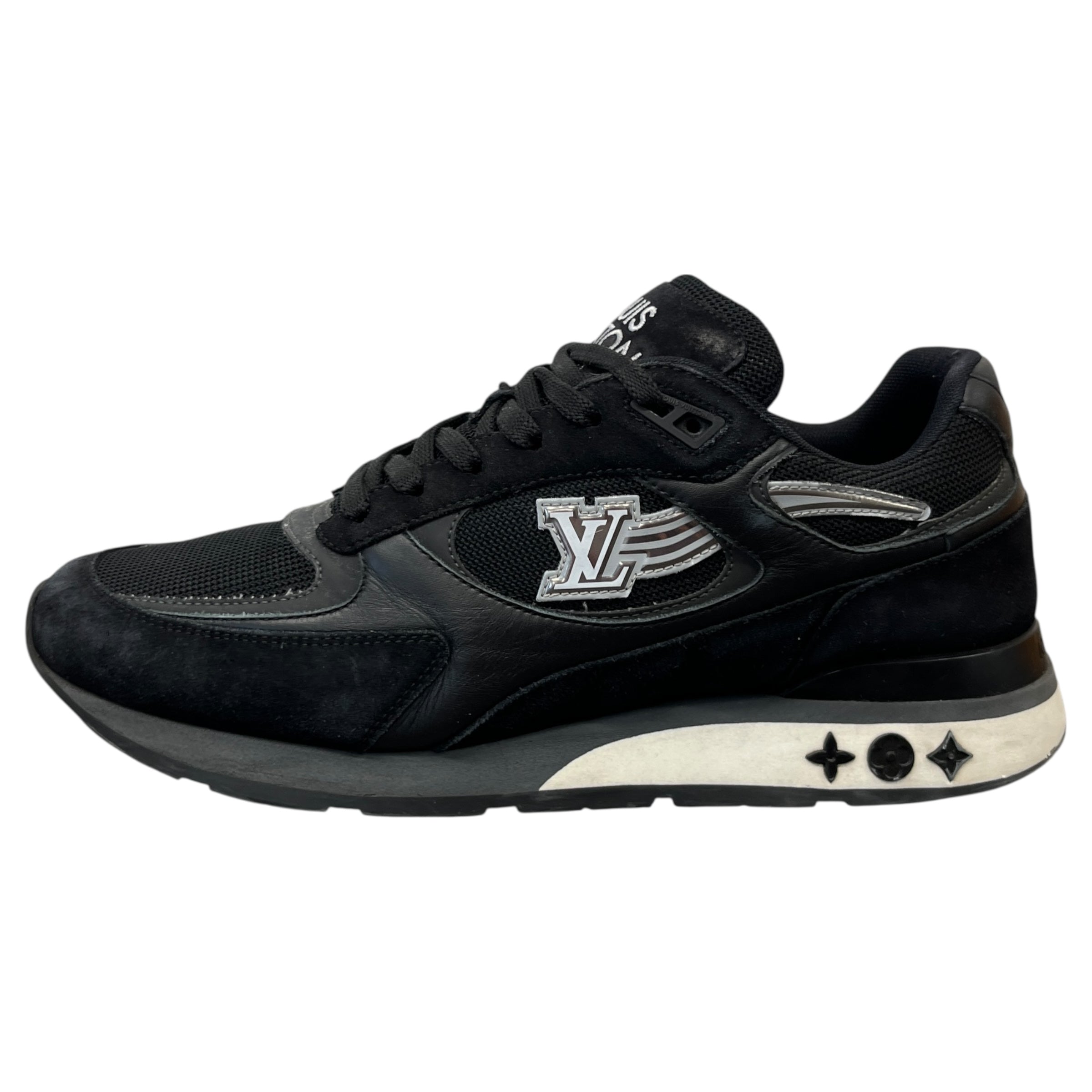 Men's Run Away Low Trainers Black Size EU 42.5 / UK 8.5