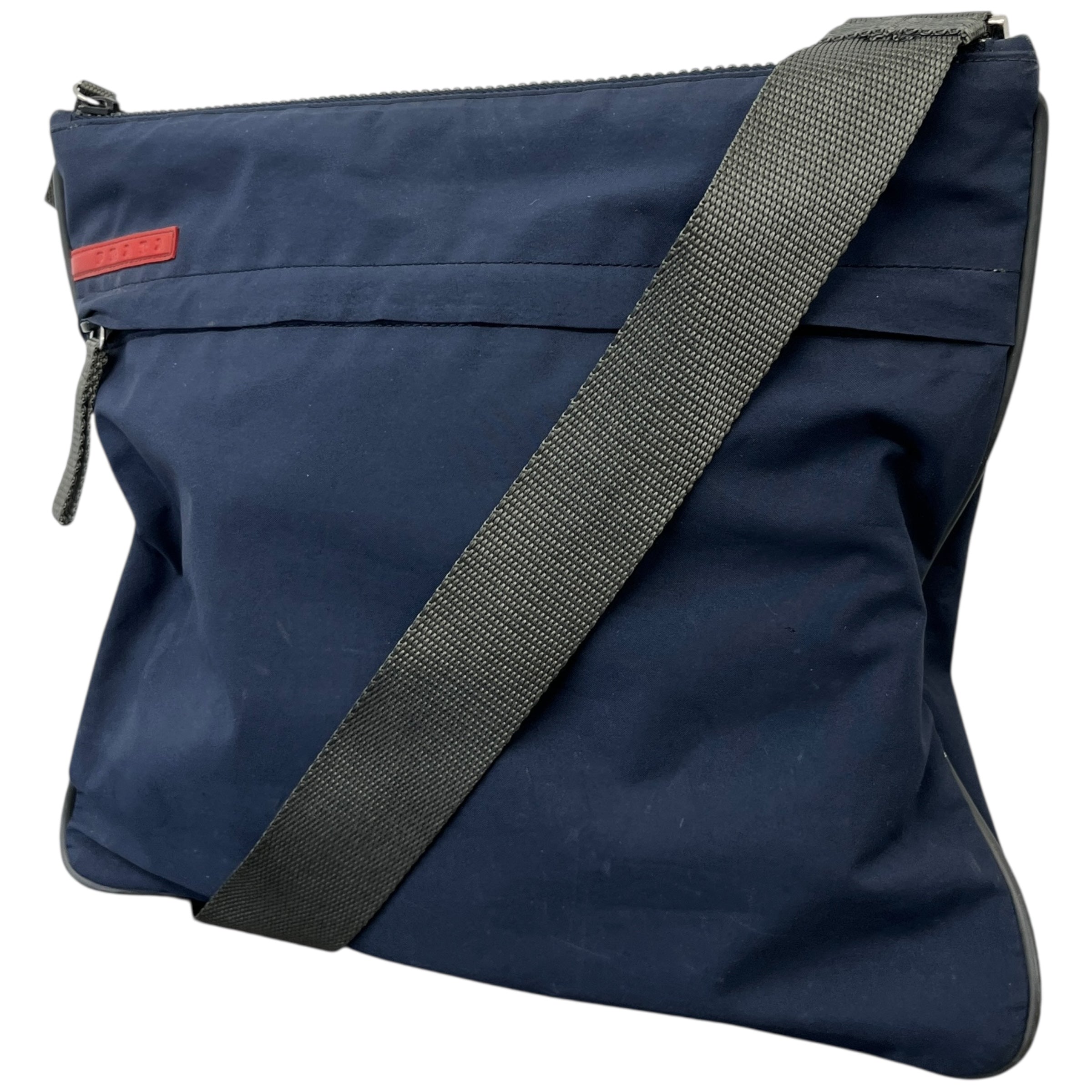 Men's Linear Rosa Messenger Bag Blue