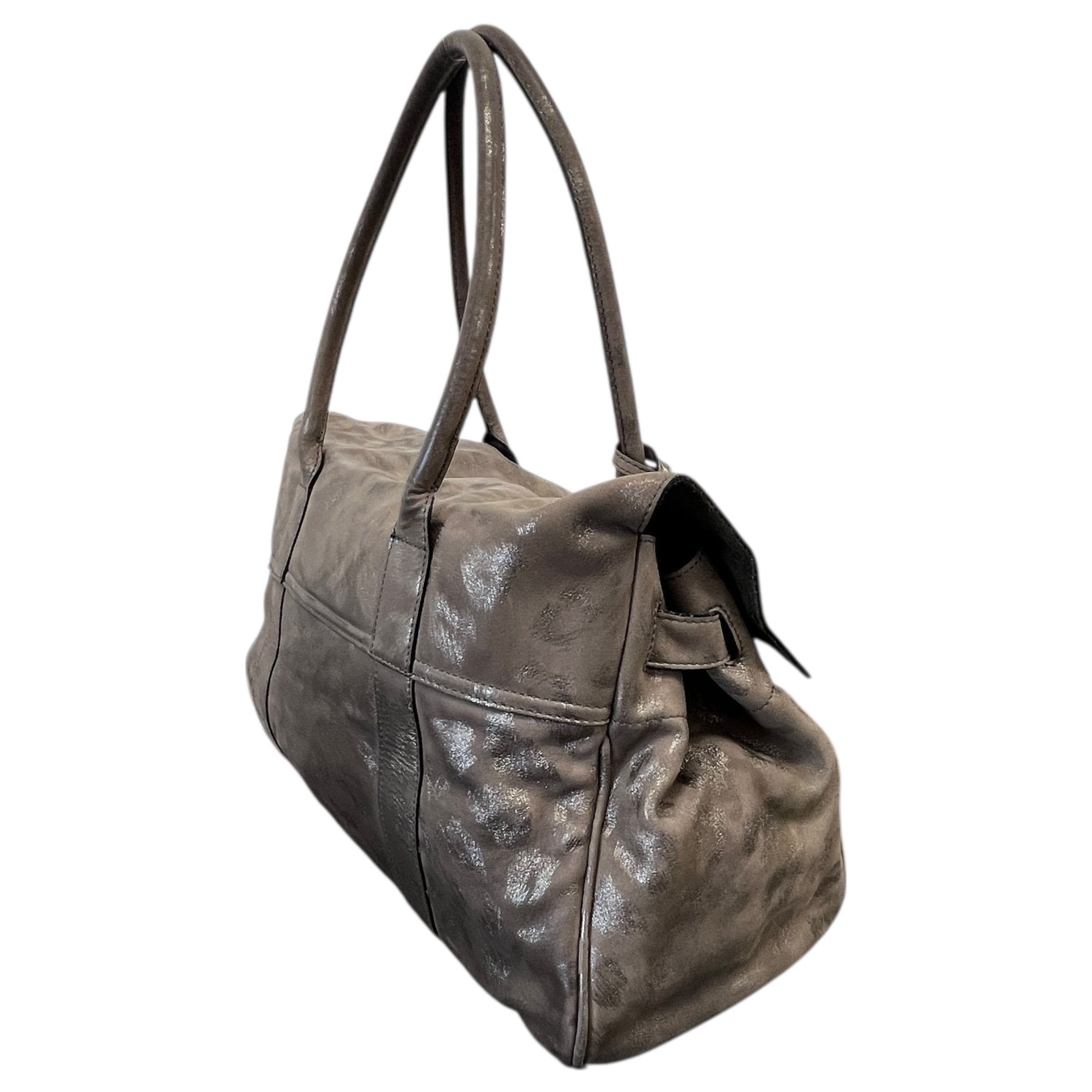 Women's Large Bayswater Handbag Grey