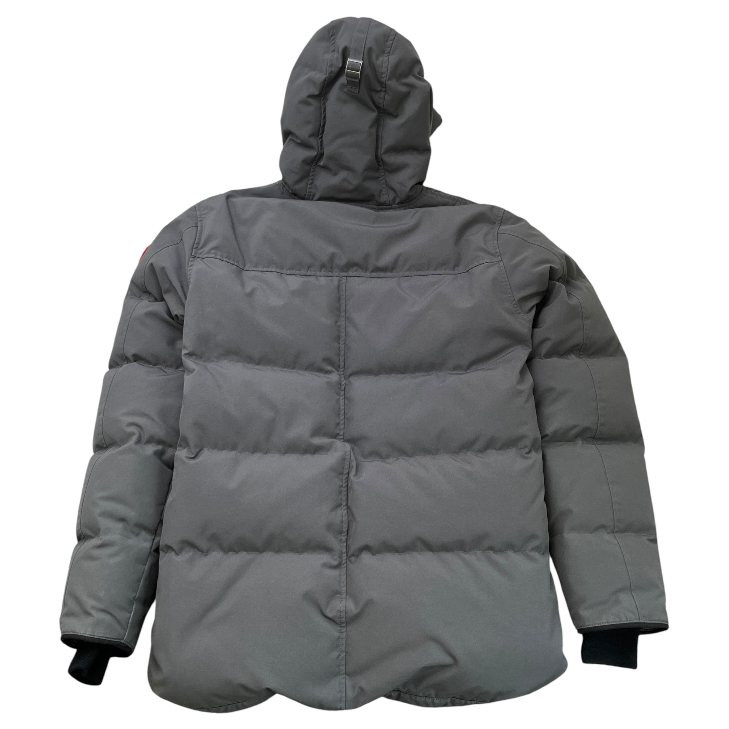 Men's Macmillan Parka Down Jacket Grey Size XL