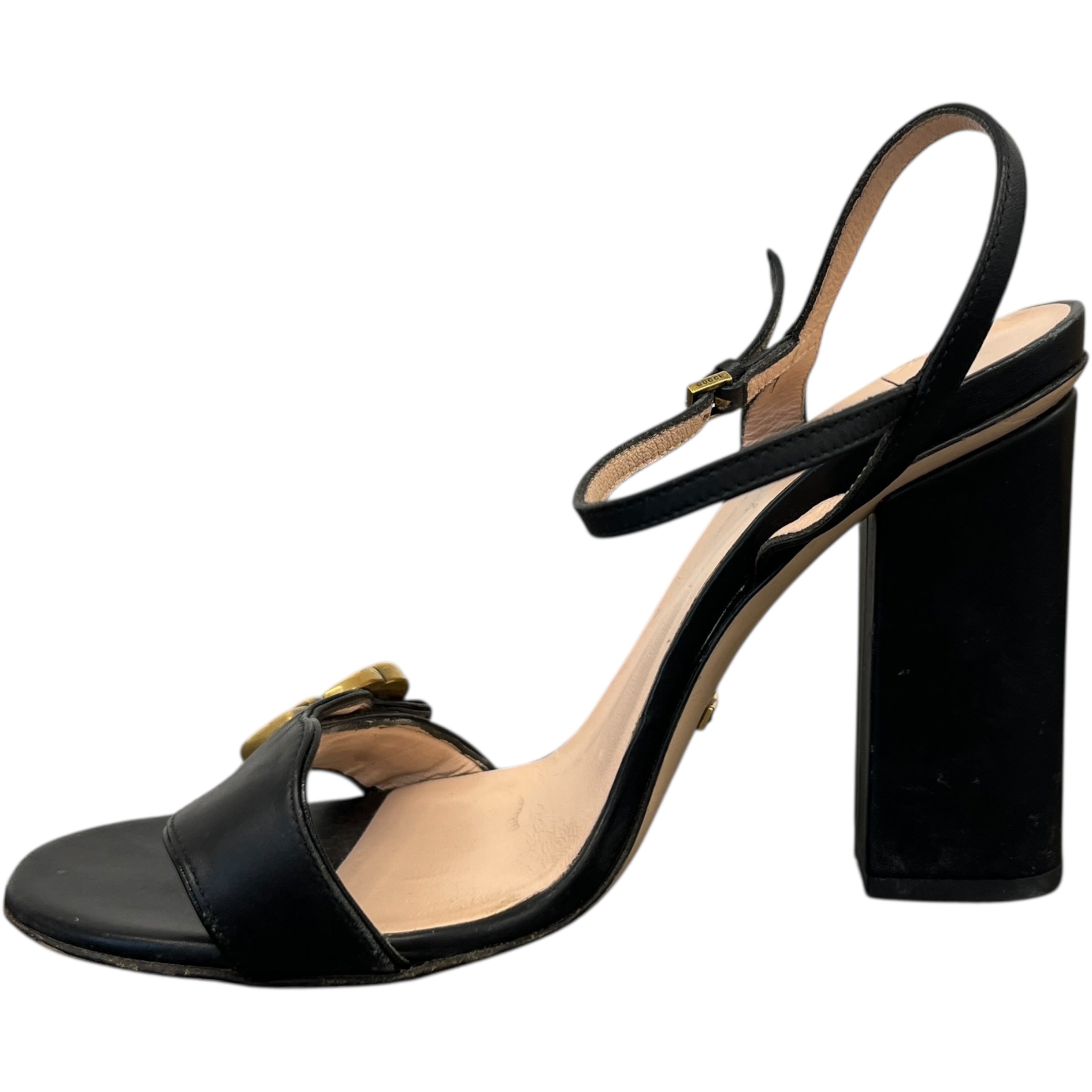 Women's Gg Marmont Heels Black Size EU 36.5 / UK 3.5