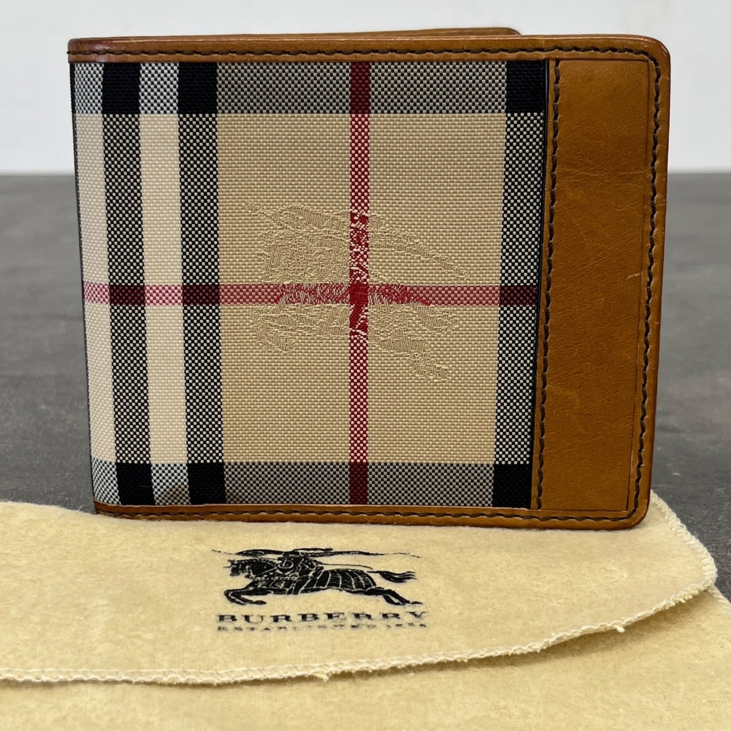 Men's Horseferry Check Wallet Brown