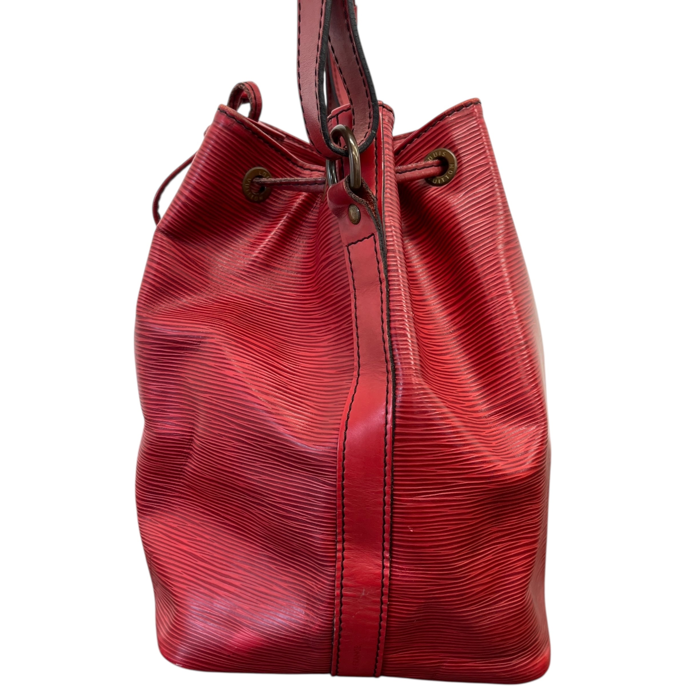 Women's Epi Petit Noe Bag Red