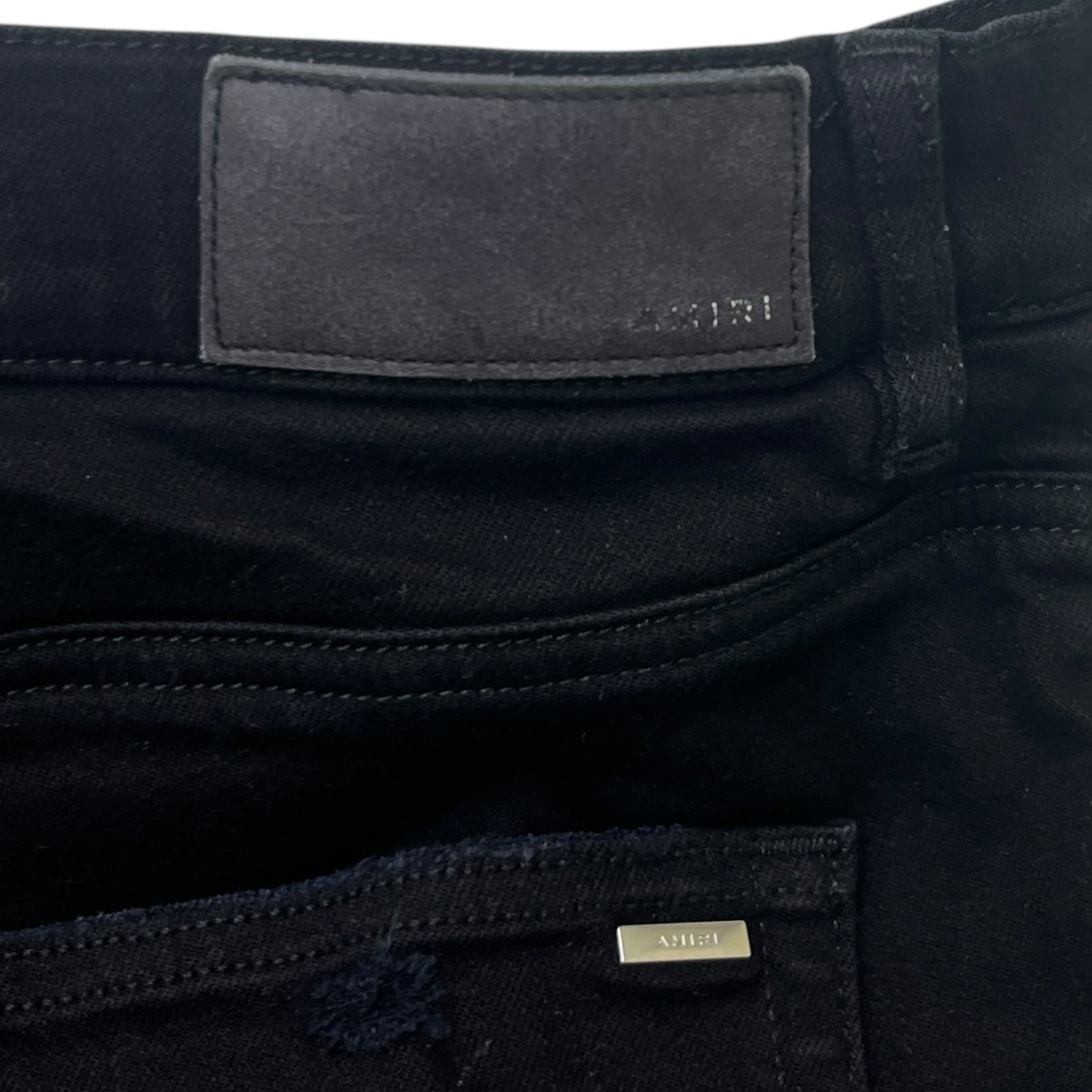 Men's Mx1 Distressed Jeans Black Size IT 50 / UK 34