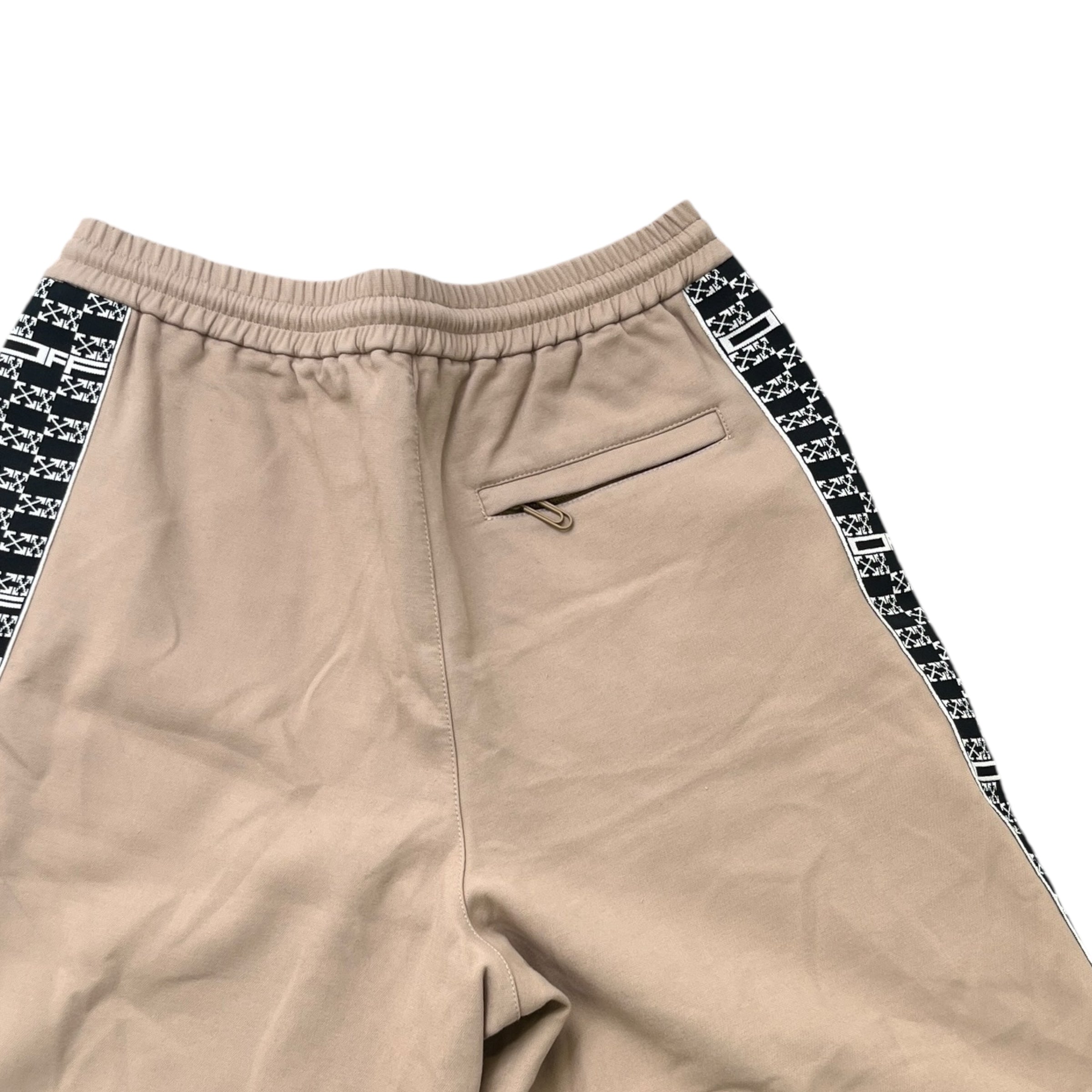 Men's Arrow Logo Shorts Beige Size S