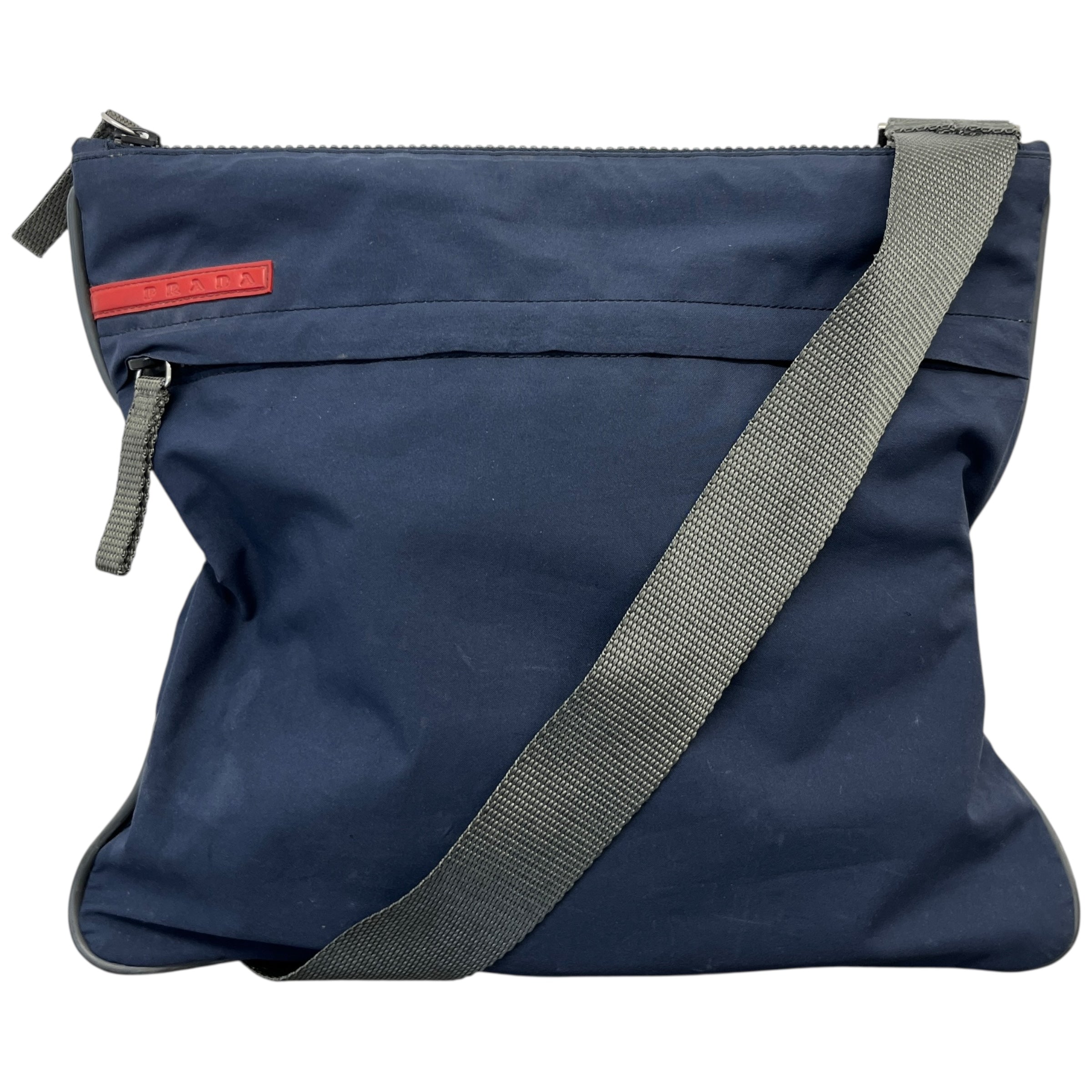 Men's Linear Rosa Messenger Bag Blue