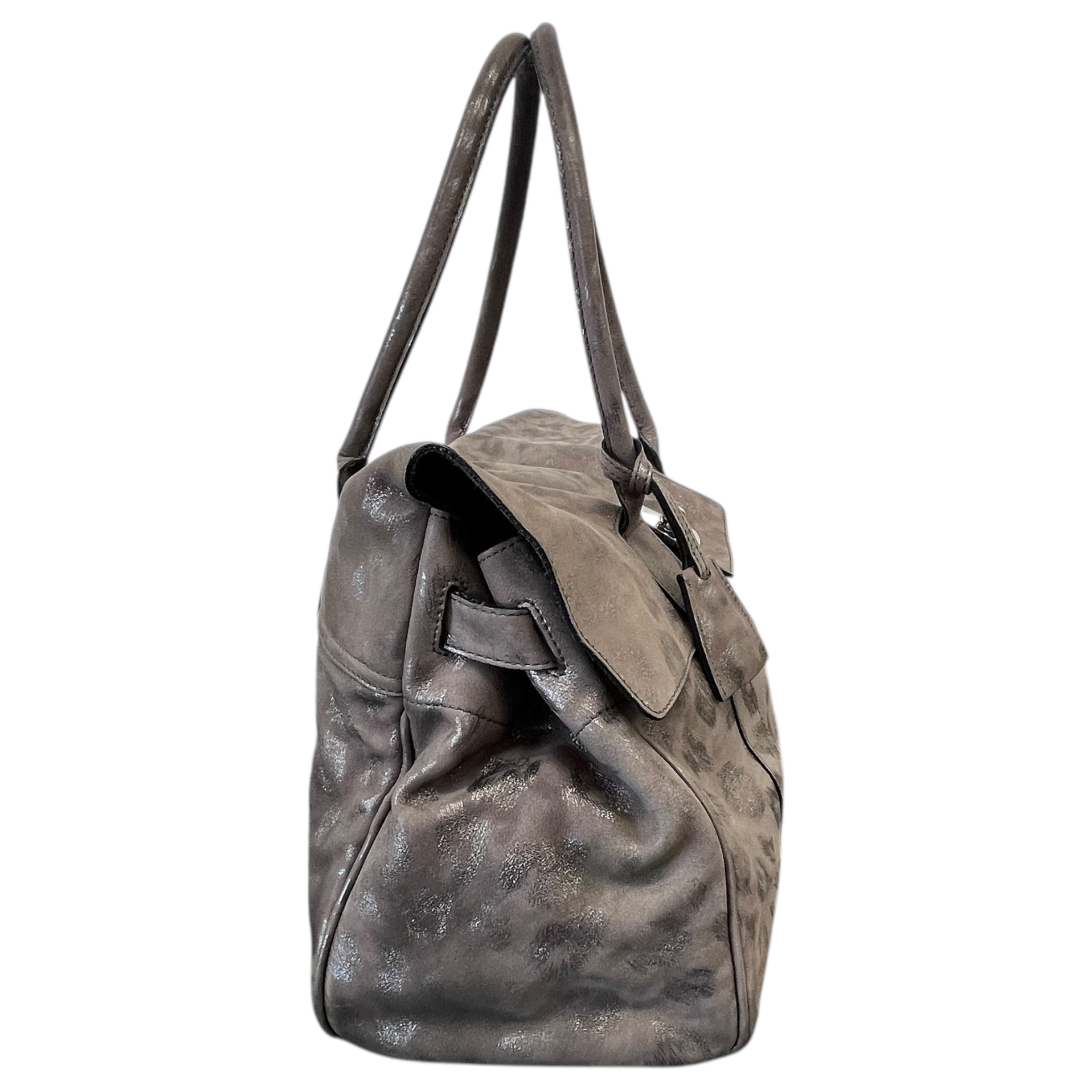 Women's Large Bayswater Handbag Grey