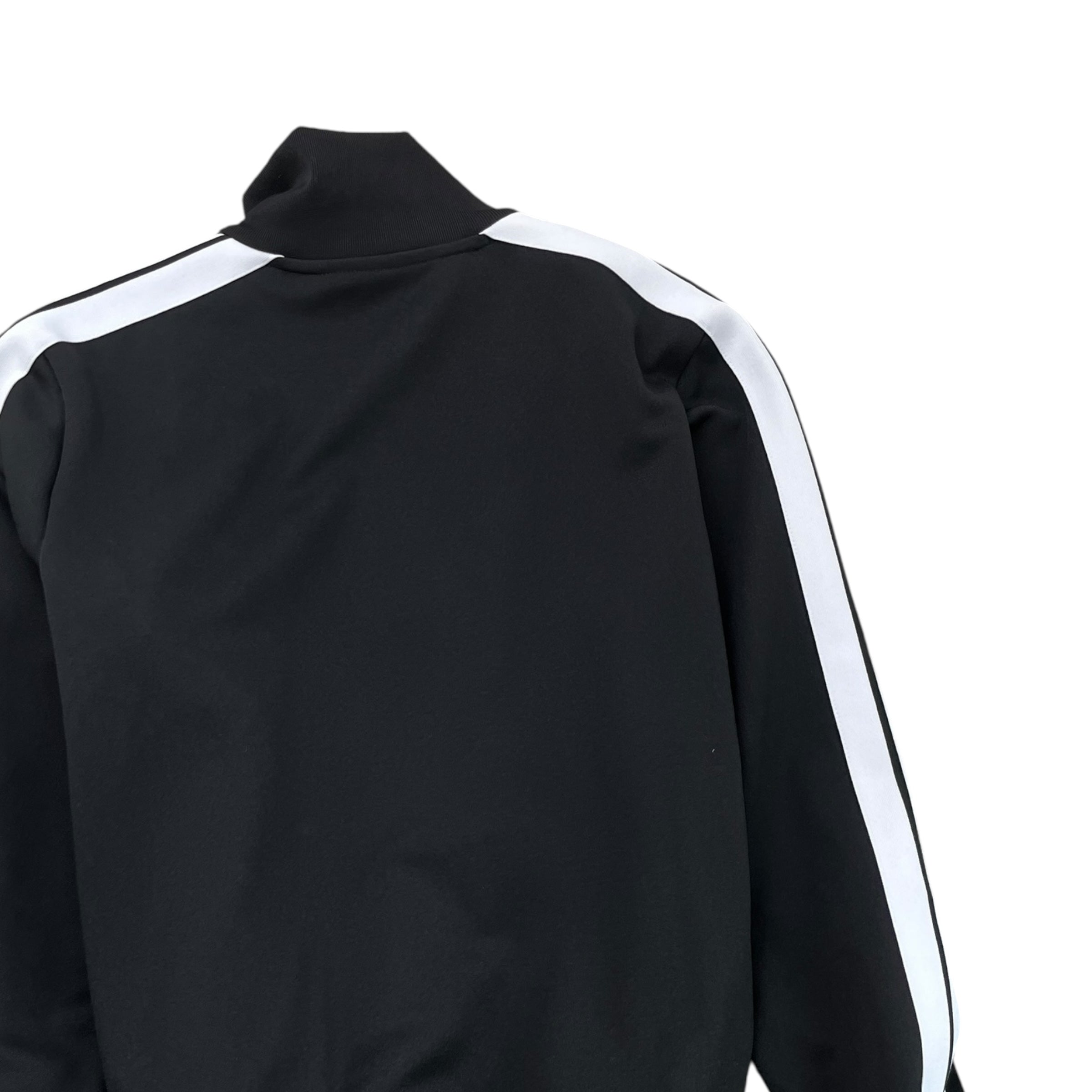 Men's Logo Print Track Jacket Black Size S