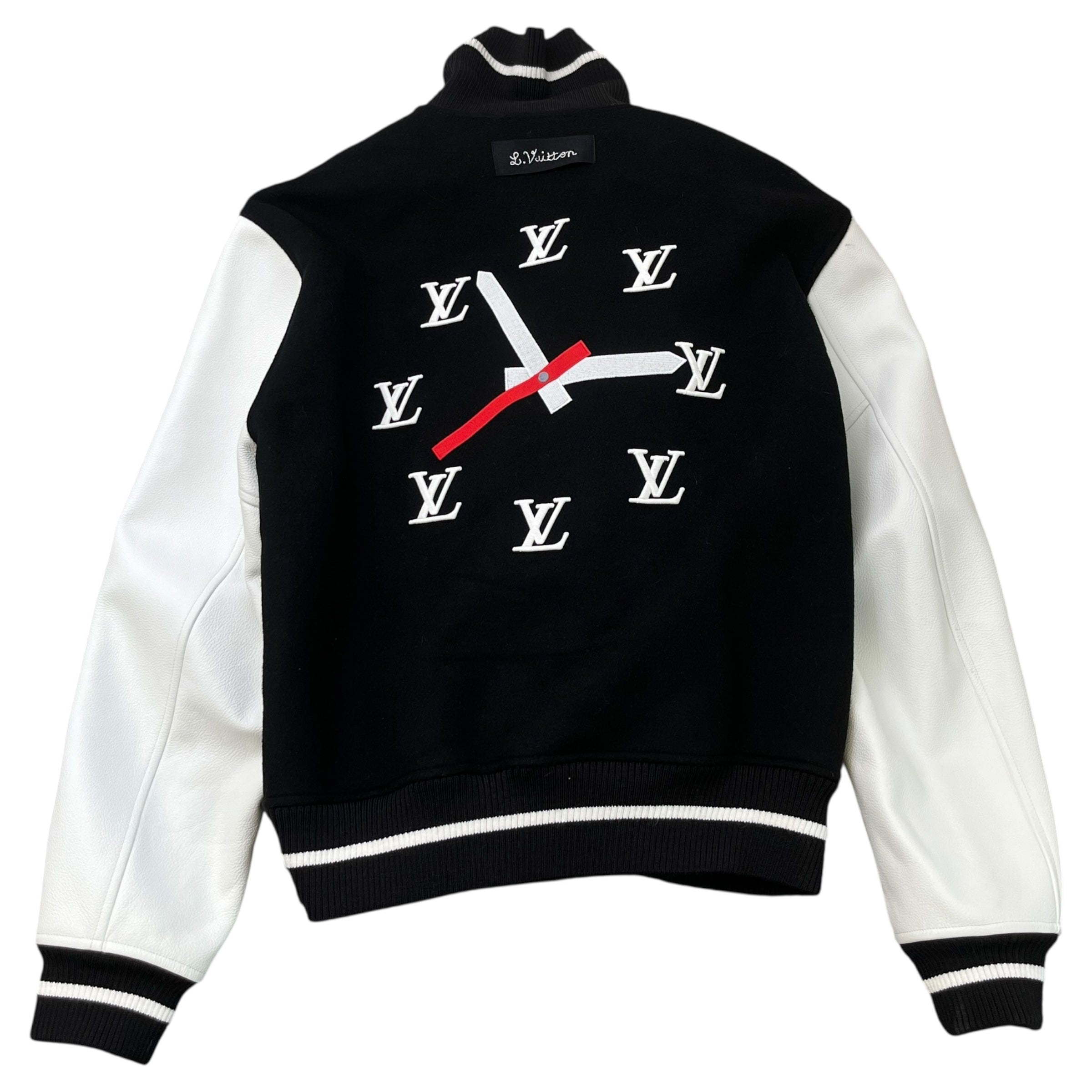 Men's 2021 'People Together' Puppet Varsity Jacket Black Size IT 52 / XL