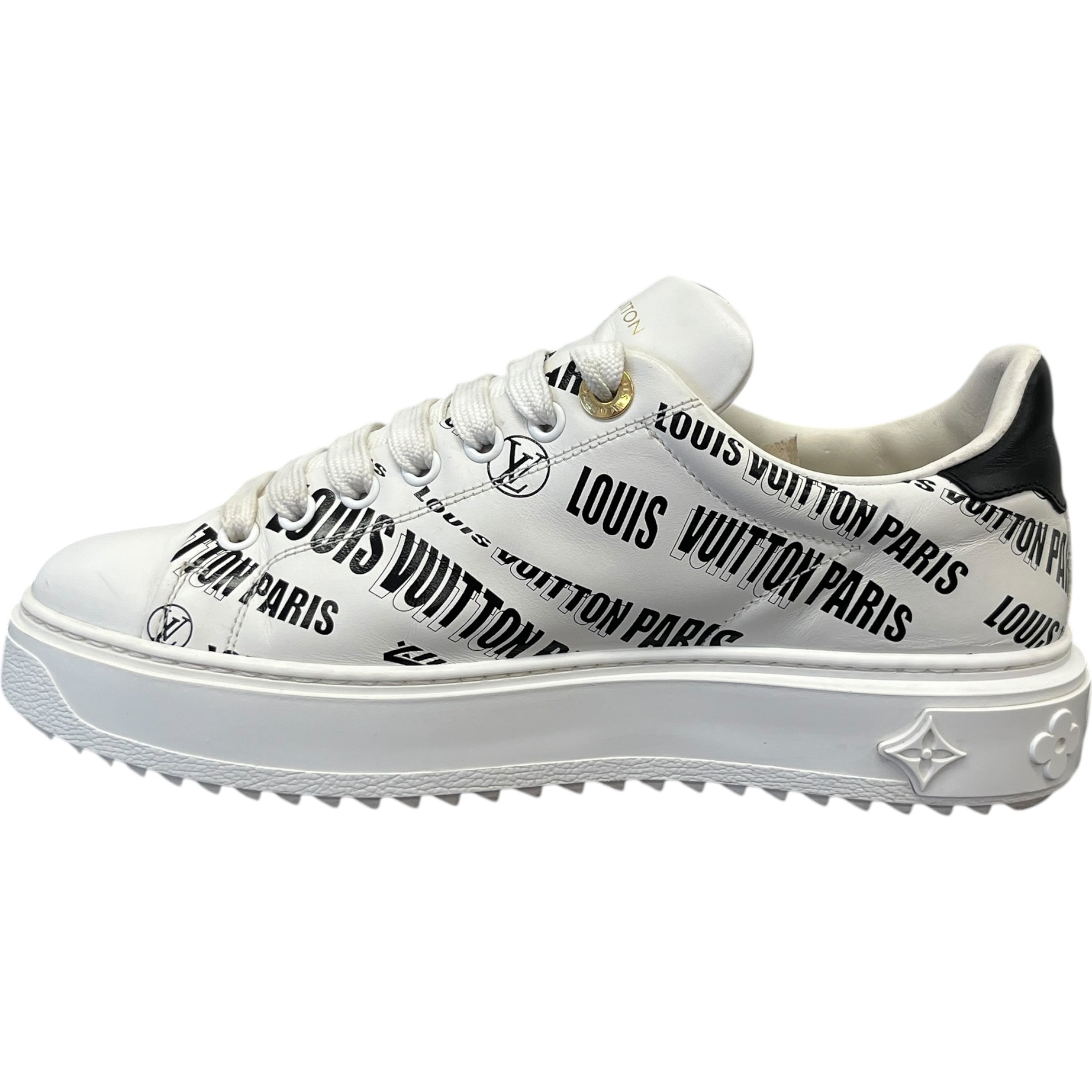 Women's Time Out Low Trainers White Size EU 37 / UK 4