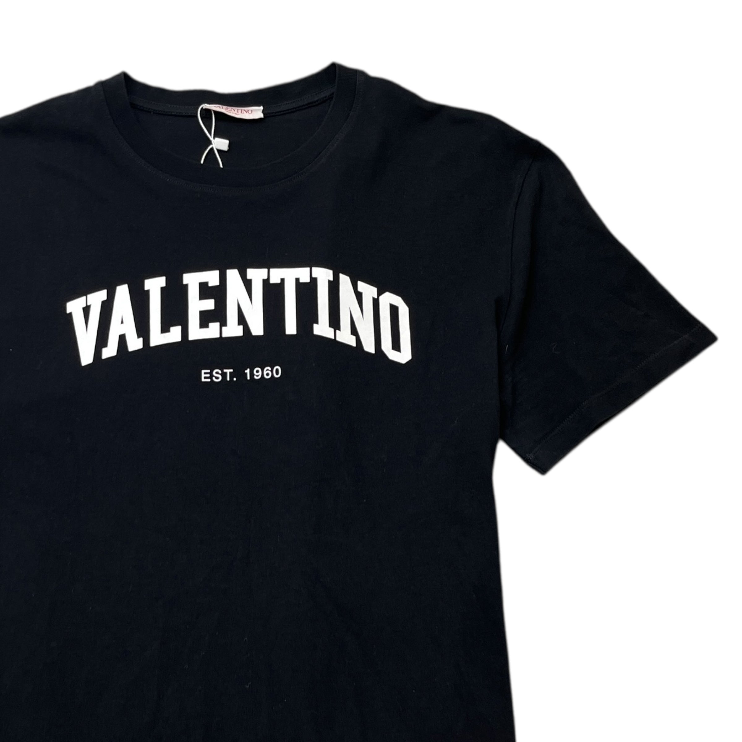 Men's Logo Print T-Shirt Black Size L